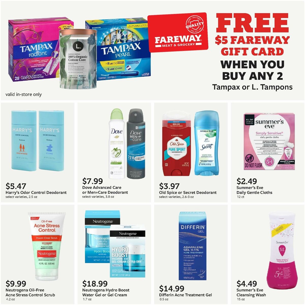 Fareway Monthly Ad Weekly Ad from September 30