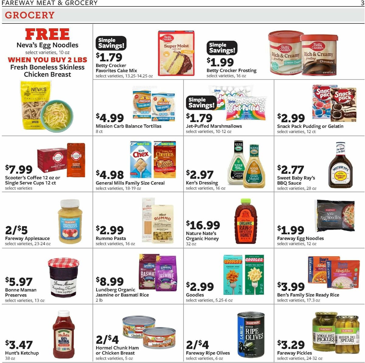 Fareway Weekly Ad from October 7