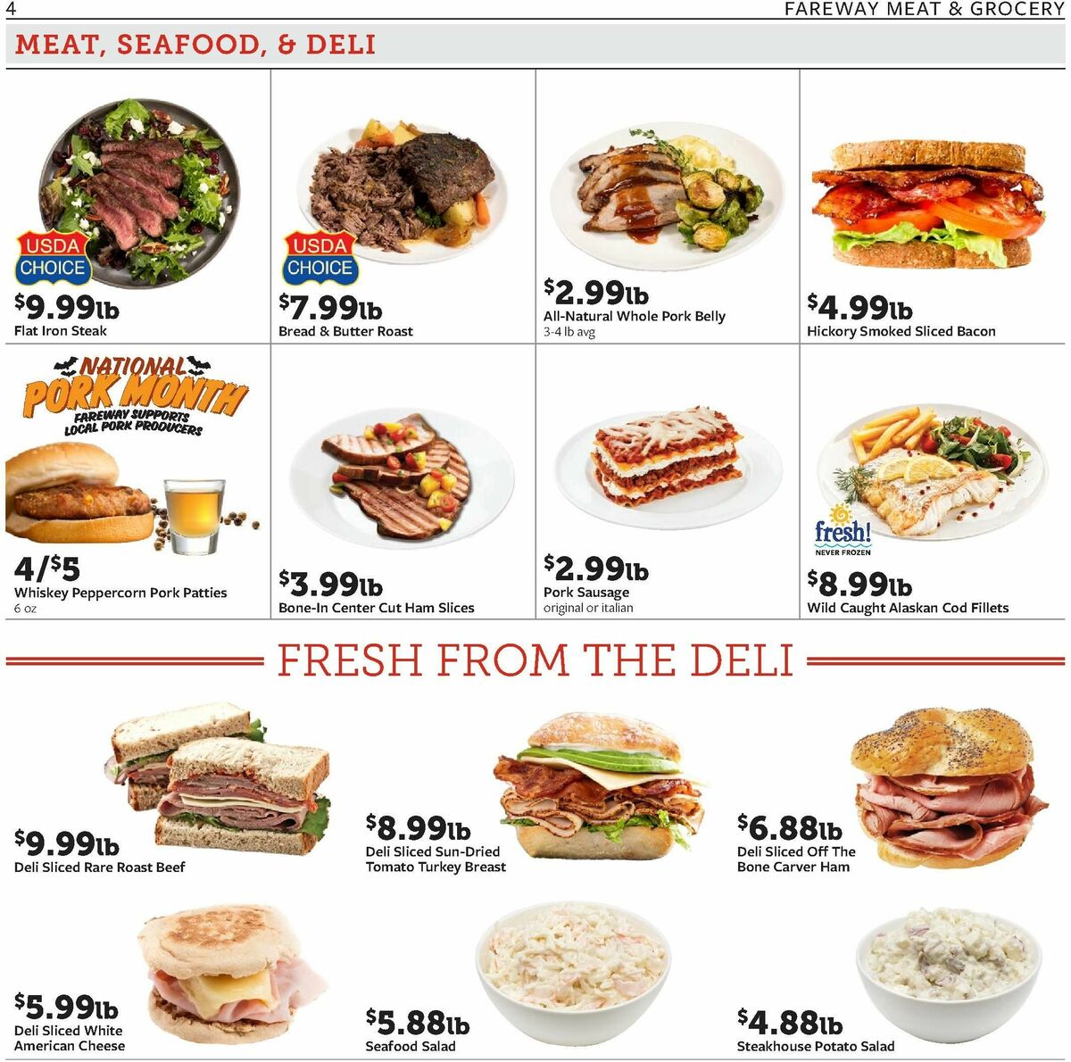 Fareway Weekly Ad from October 7