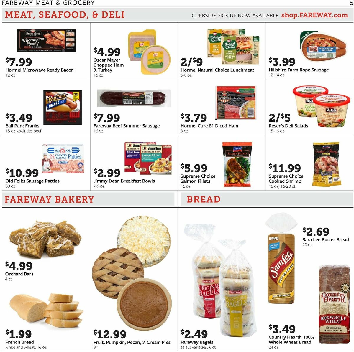 Fareway Weekly Ad from October 7