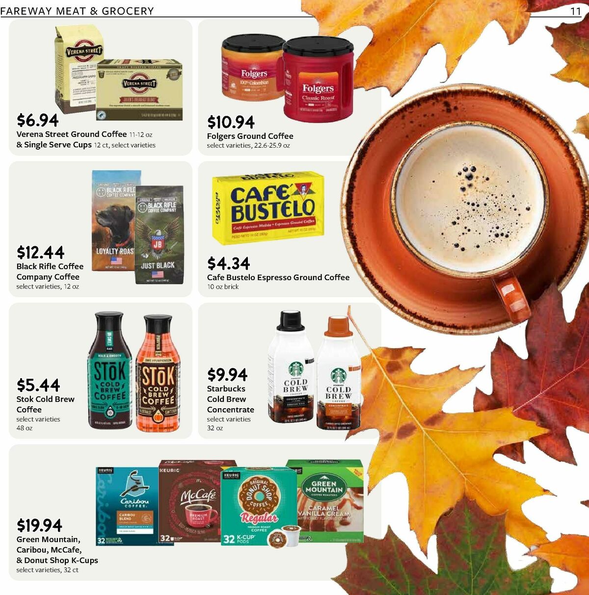 Fareway Weekly Ad from October 14