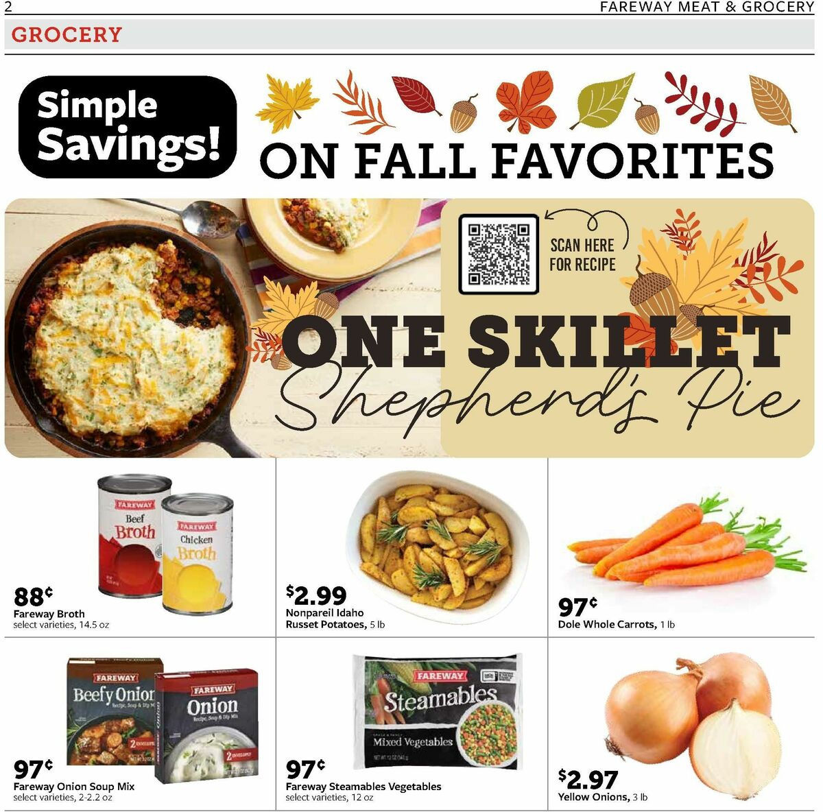 Fareway Weekly Ad from October 14