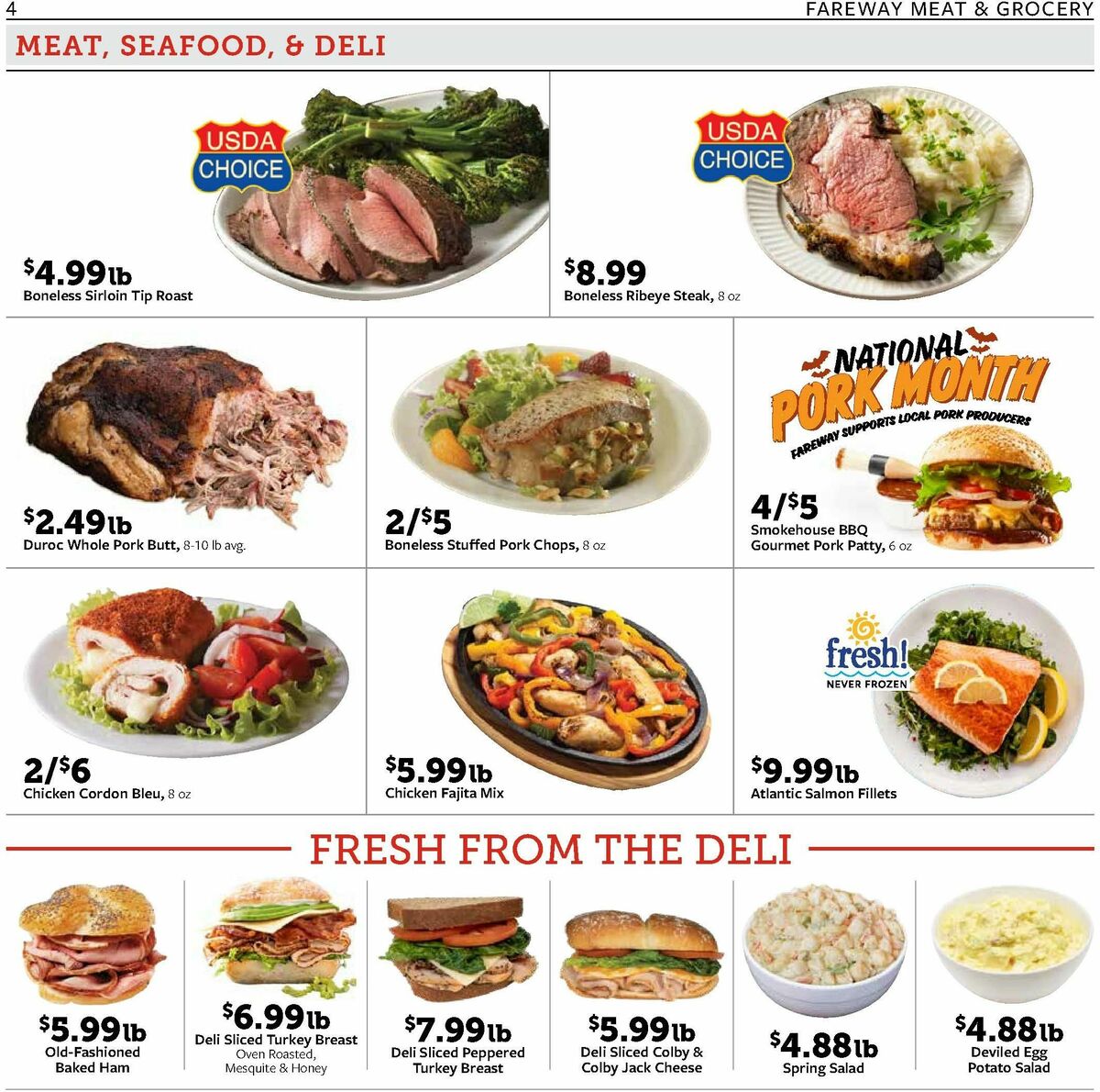 Fareway Weekly Ad from October 14