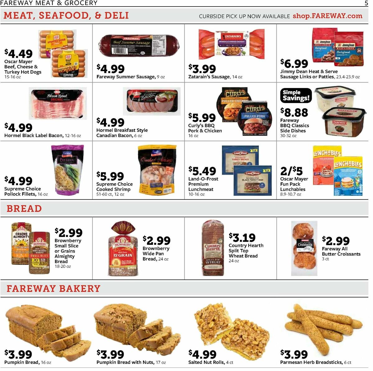 Fareway Weekly Ad from October 14