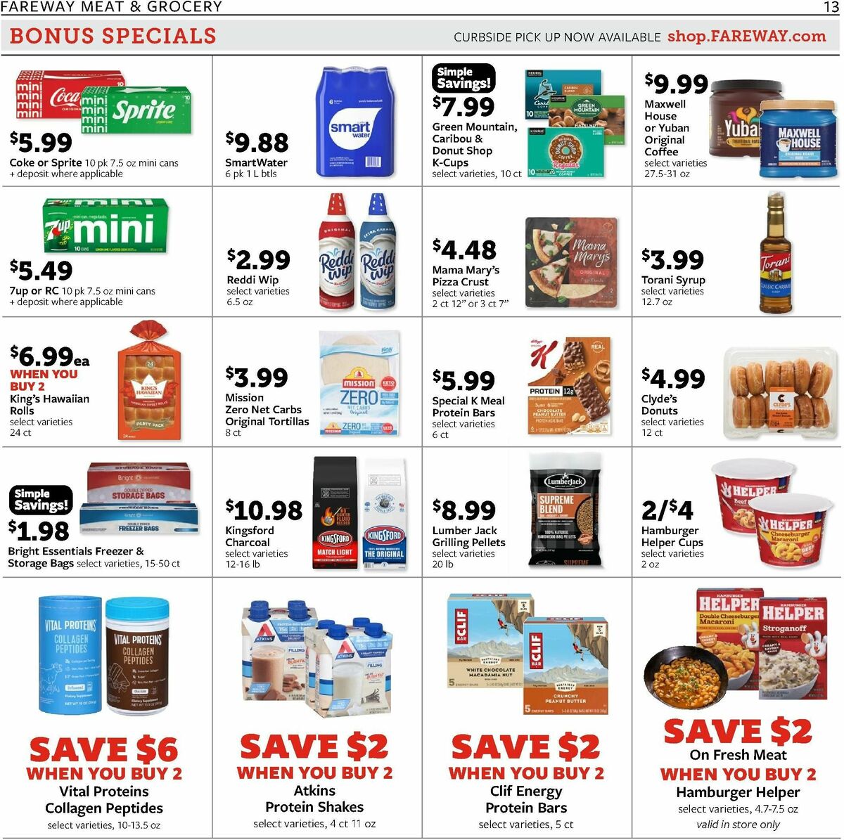 Fareway Weekly Ad from October 21