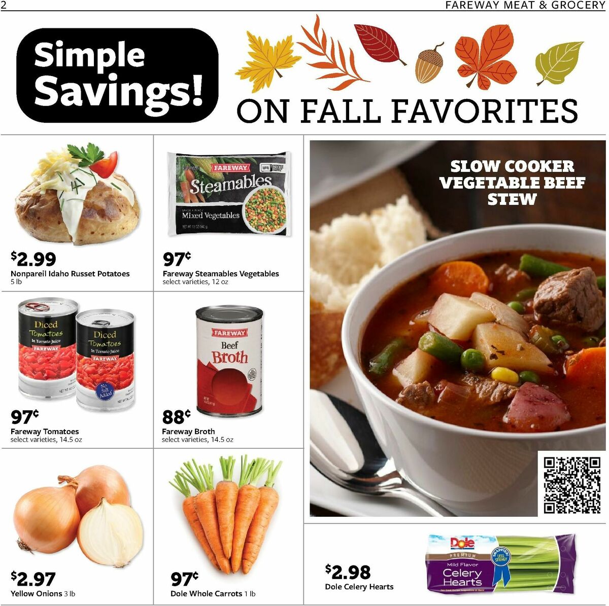 Fareway Weekly Ad from October 21