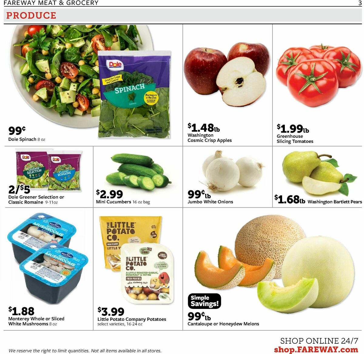 Fareway Weekly Ad from October 21