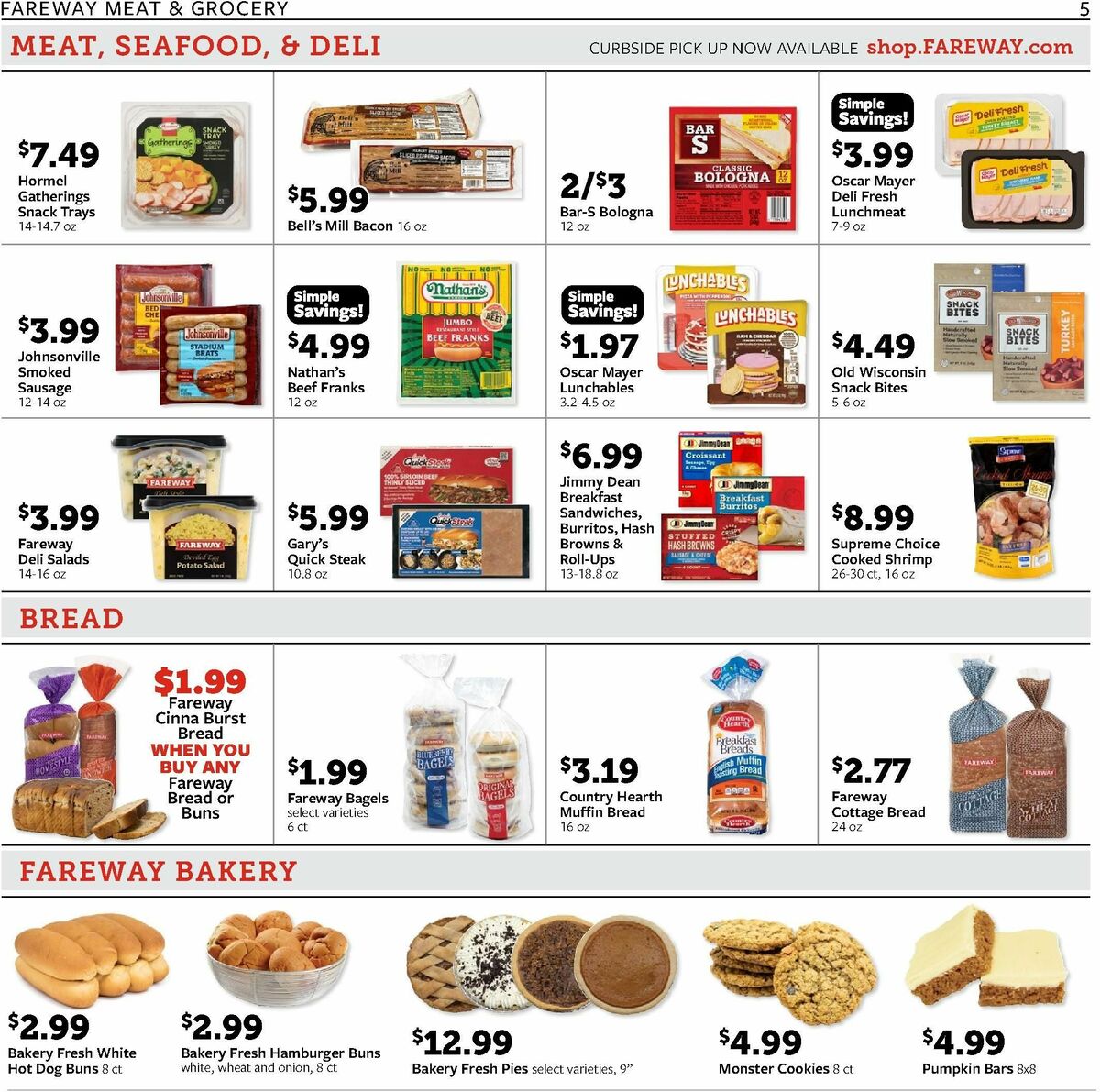 Fareway Weekly Ad from October 21