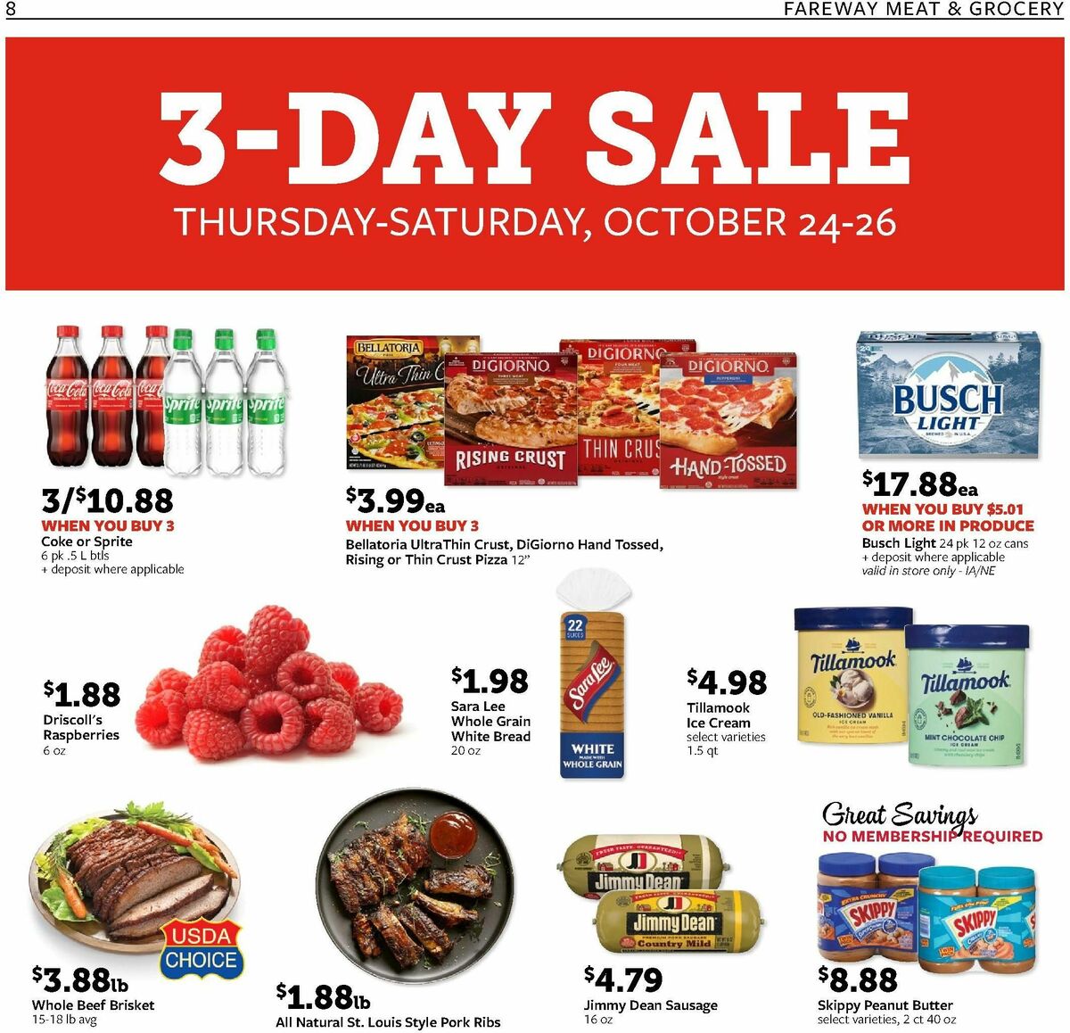 Fareway Weekly Ad from October 21