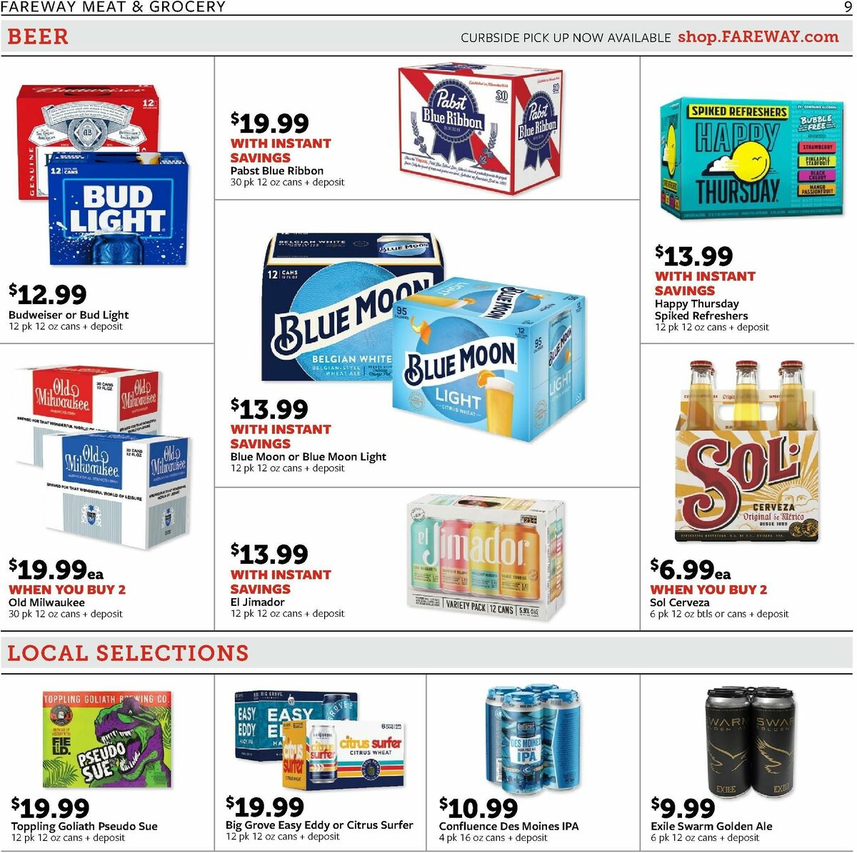 Fareway Weekly Ad from October 21