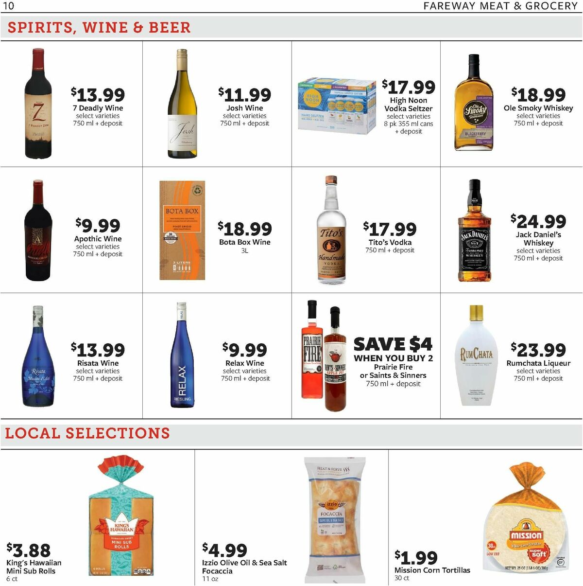 Fareway Weekly Ad from October 28