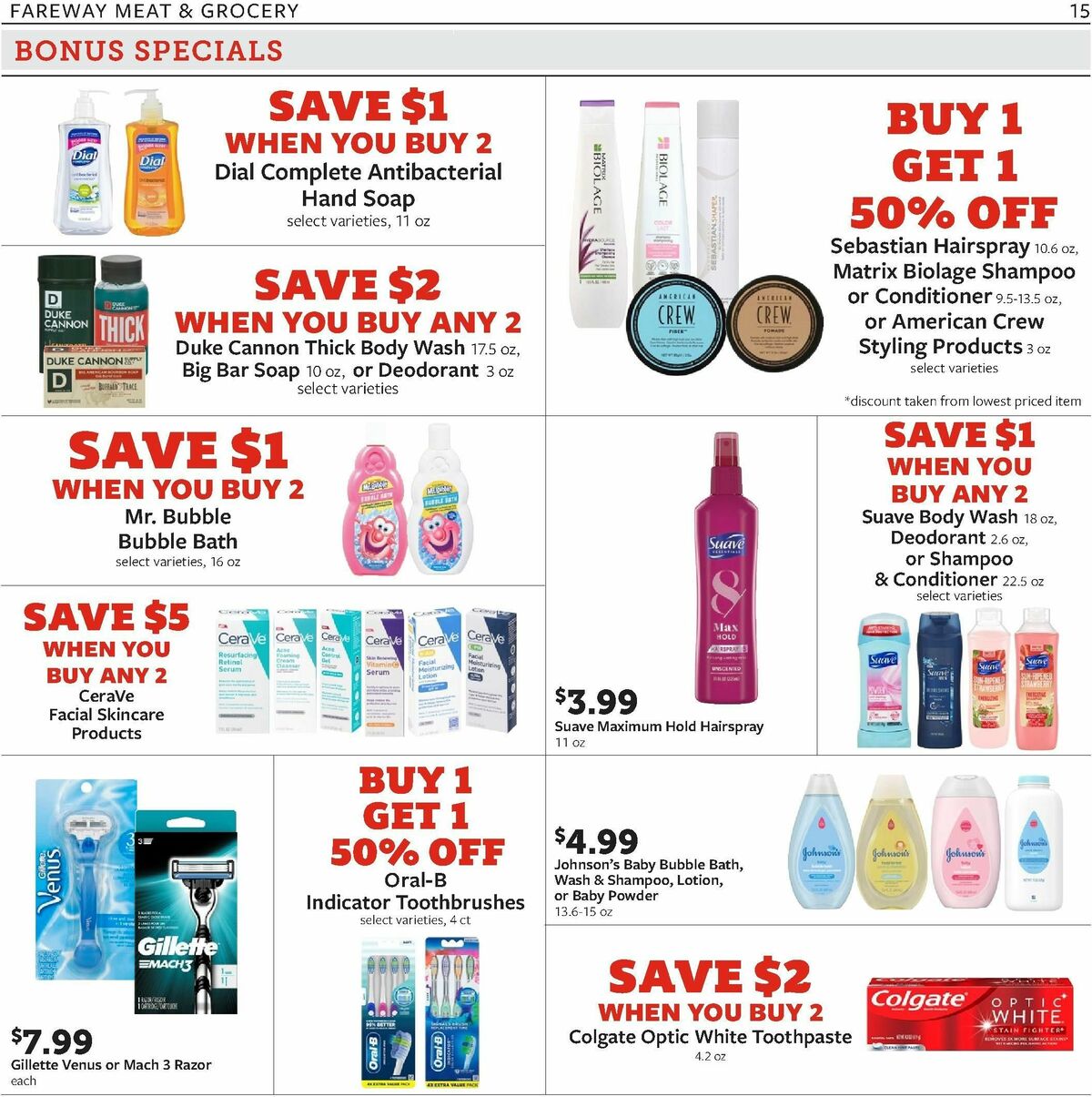 Fareway Weekly Ad from October 28