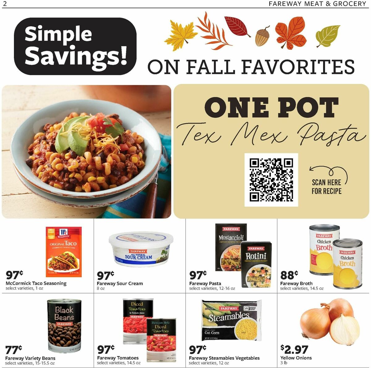 Fareway Weekly Ad from October 28