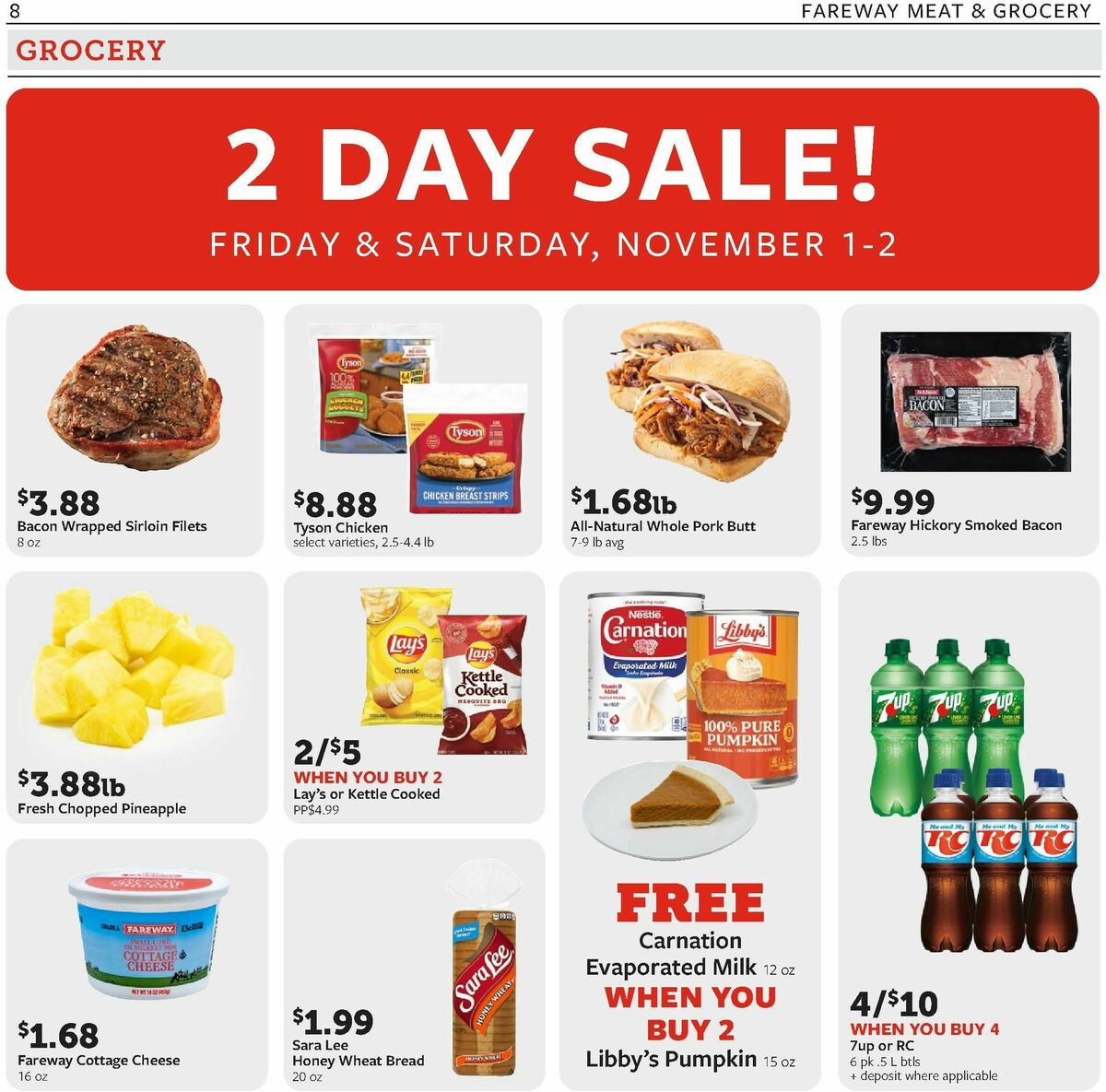 Fareway Weekly Ad from October 28