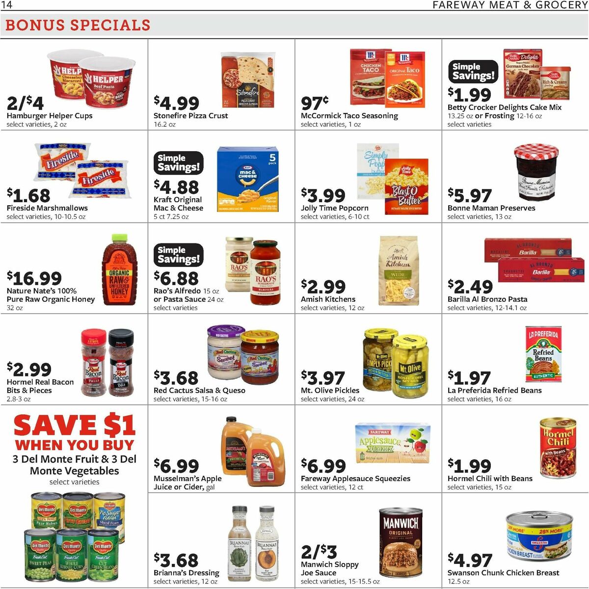 Fareway Weekly Ad from November 4