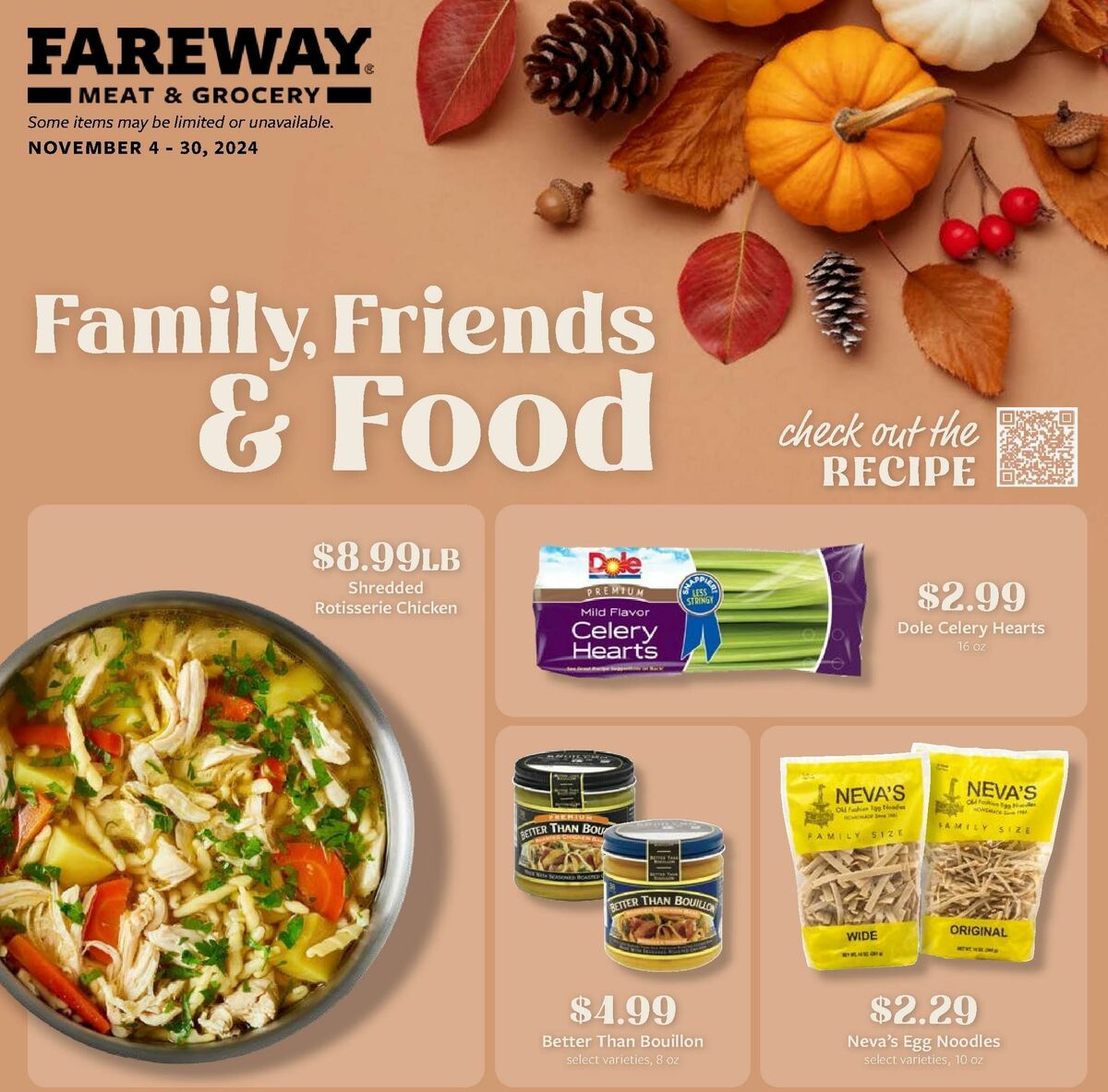 Fareway Monthly Ad Weekly Ad from November 4