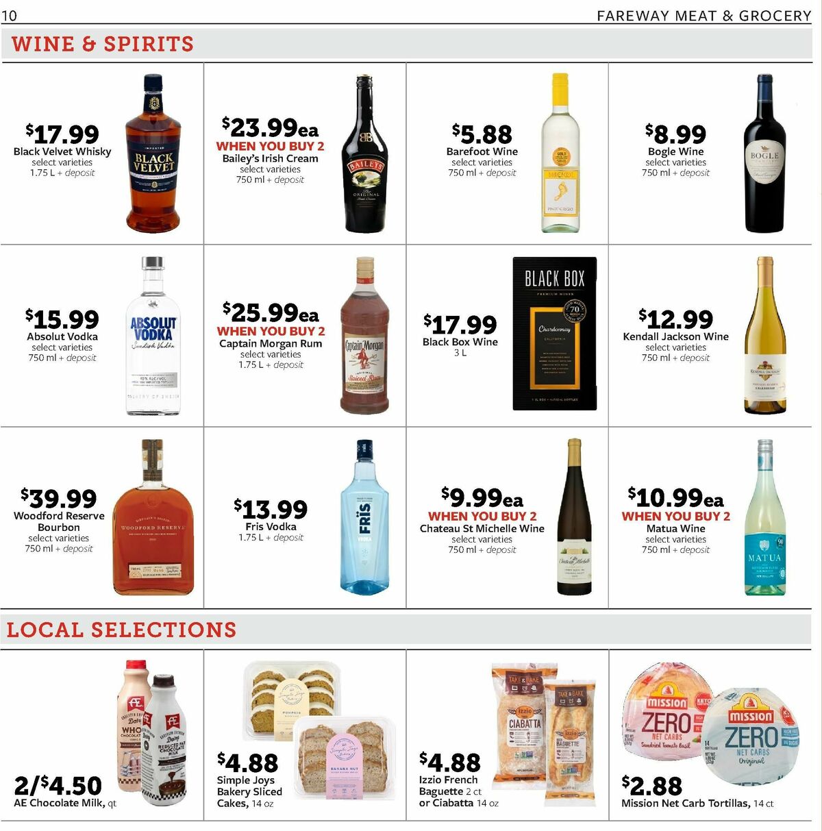 Fareway Weekly Ad from November 10