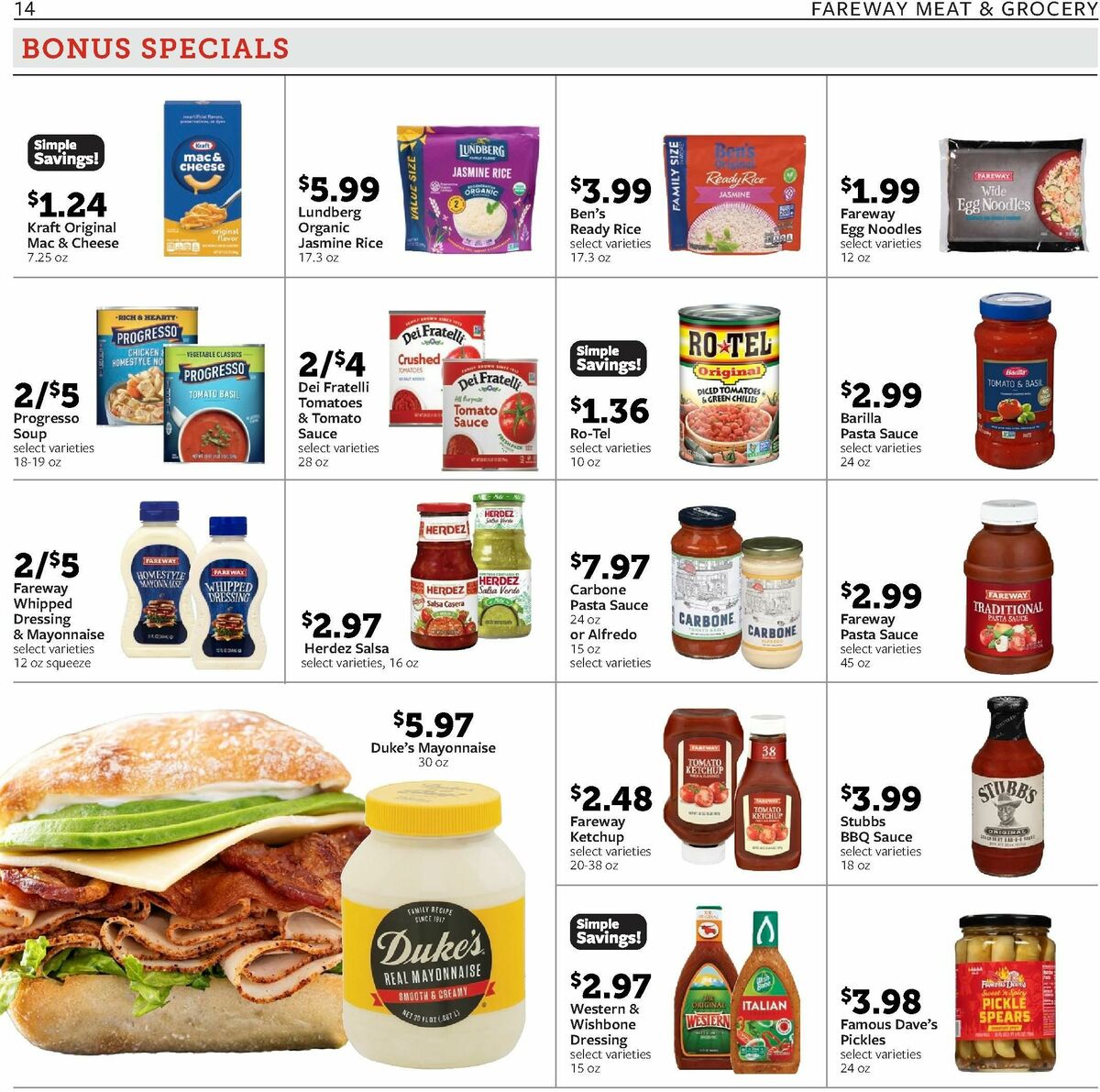 Fareway Weekly Ad from November 10