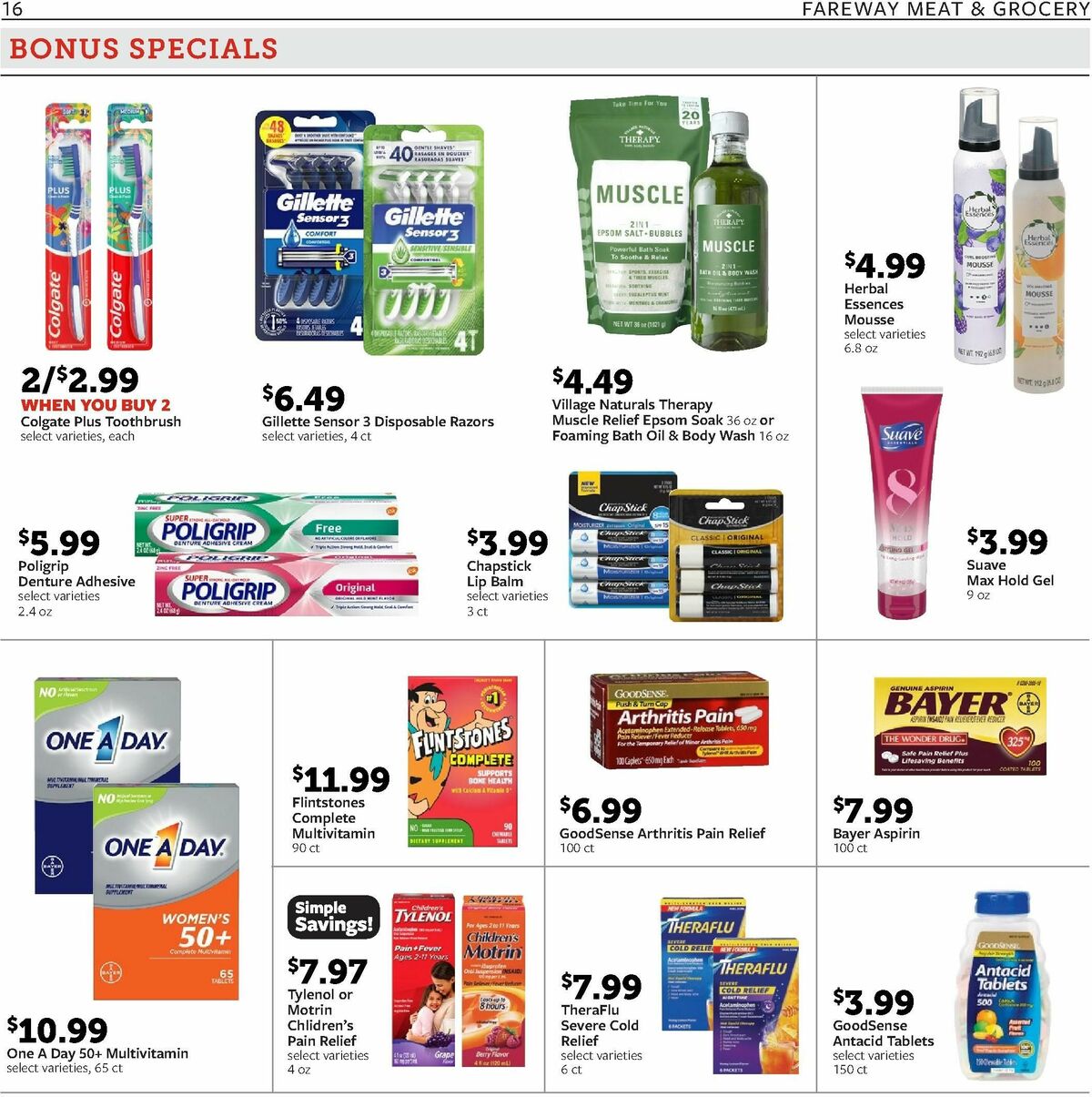 Fareway Weekly Ad from November 10