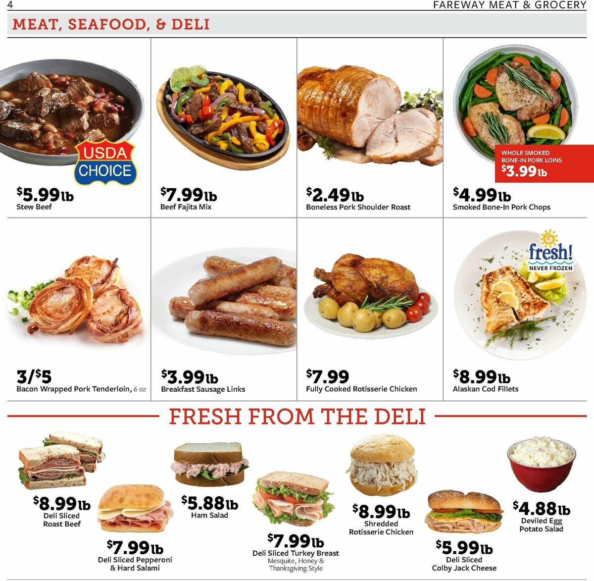 Fareway Weekly Ad from November 10