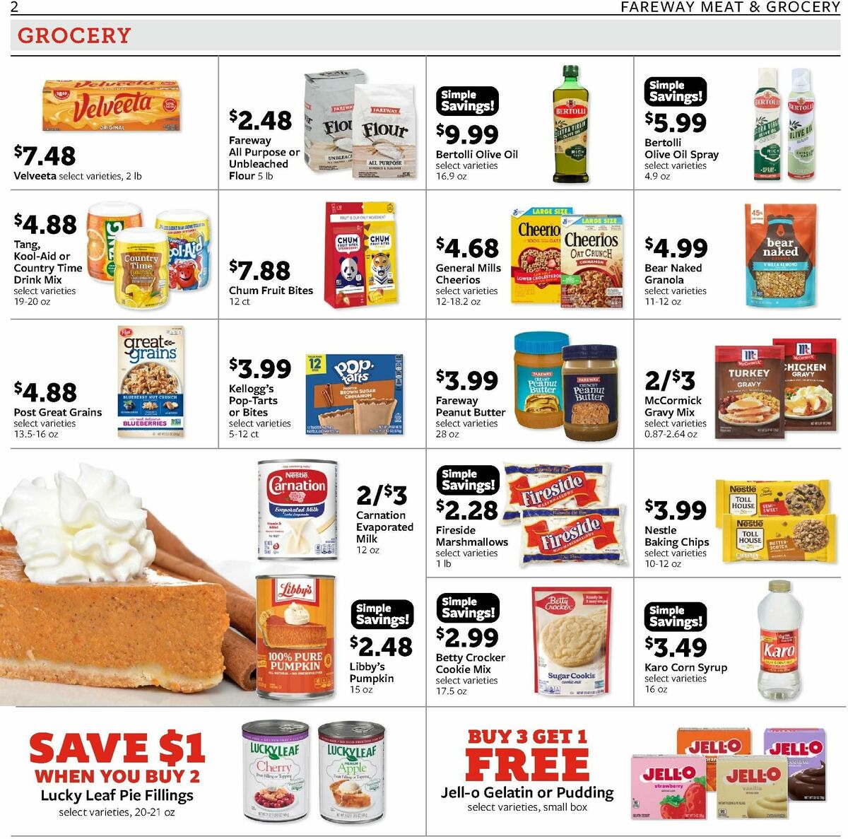 Fareway Weekly Ad from November 18