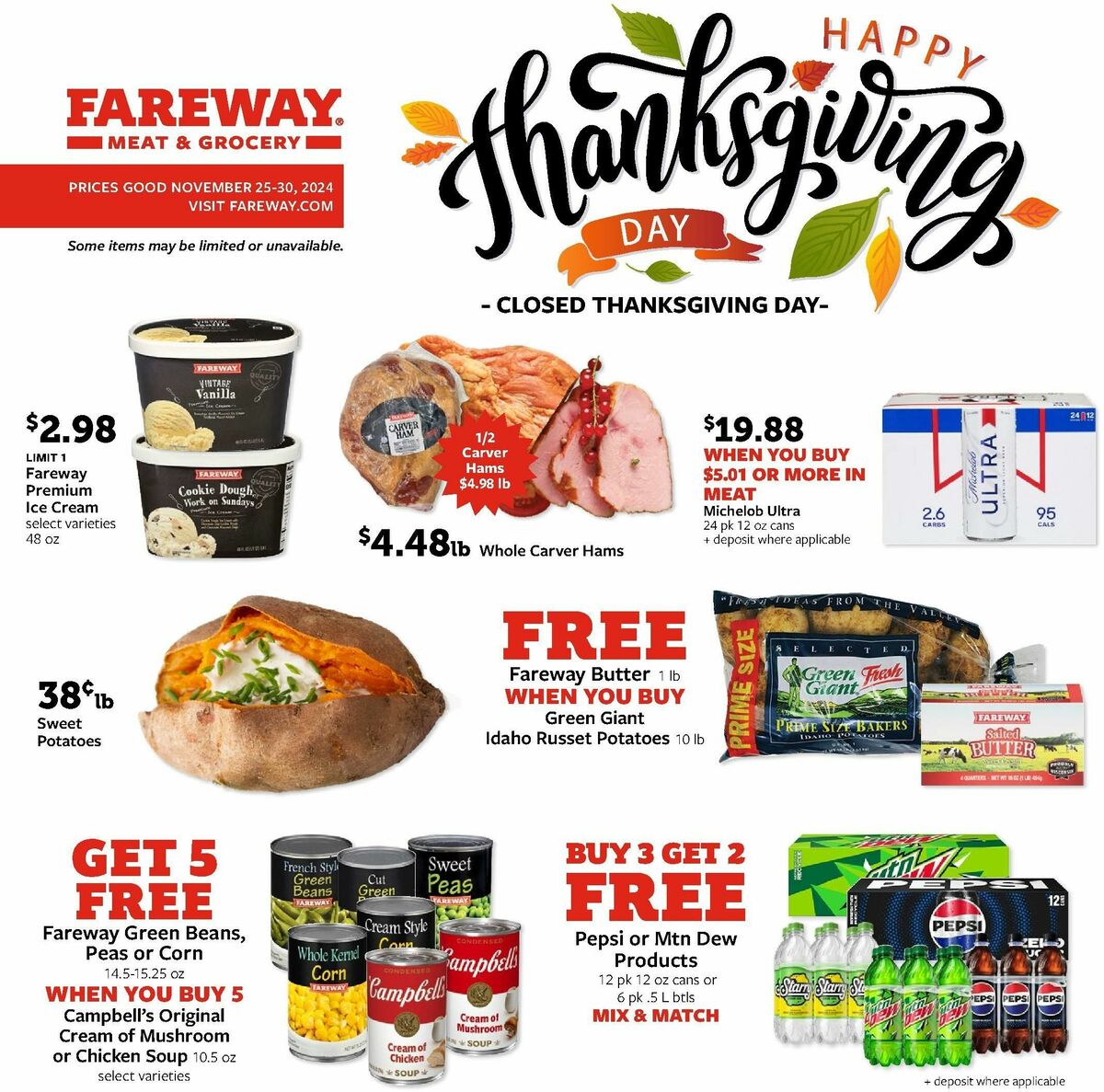 Fareway Weekly Ad from November 25