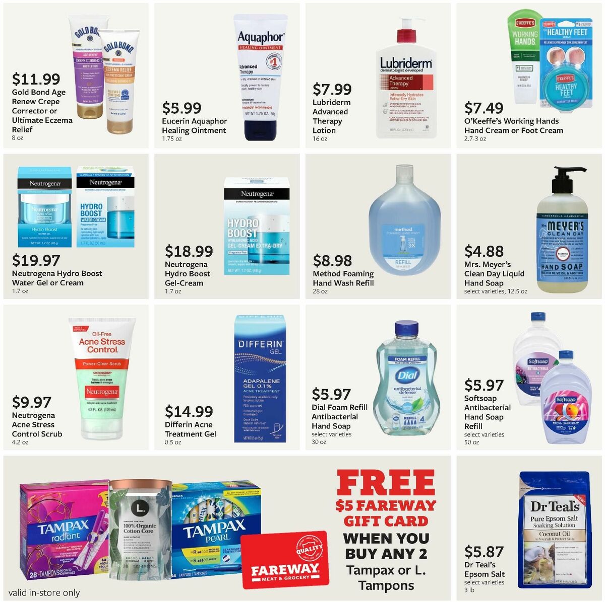 Fareway Monthly Ad Weekly Ad from December 2