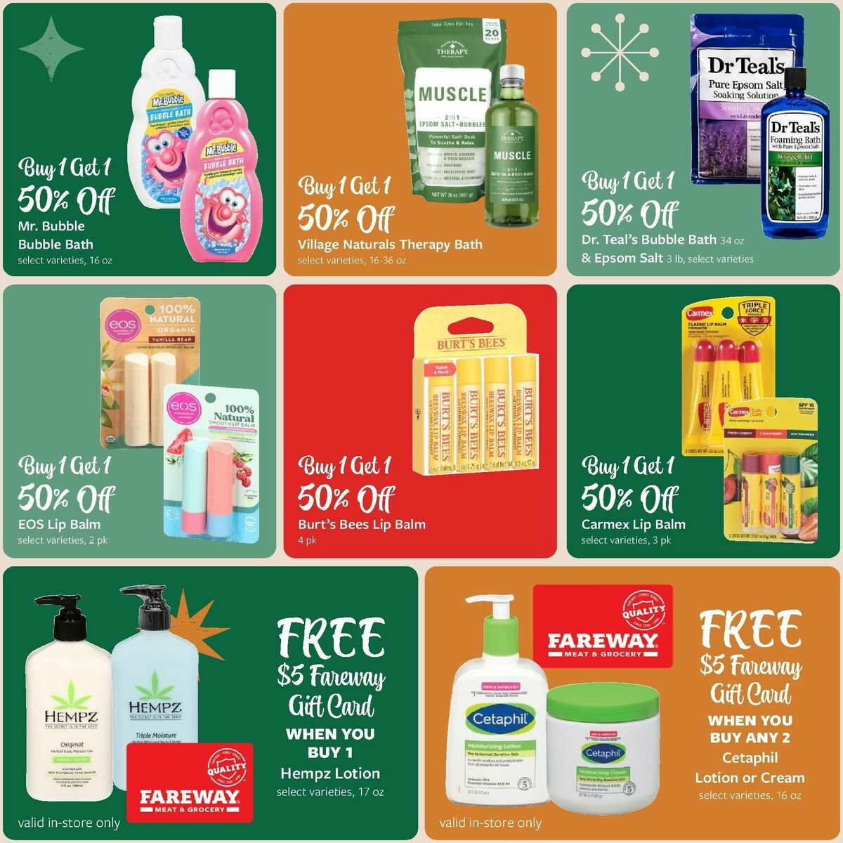 Fareway Monthly Ad Weekly Ad from December 2