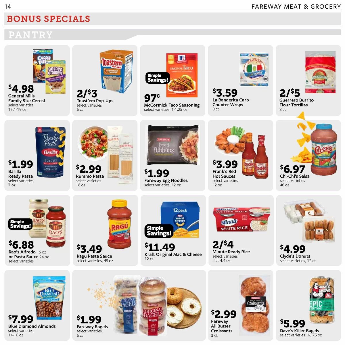 Fareway Weekly Ad from December 16