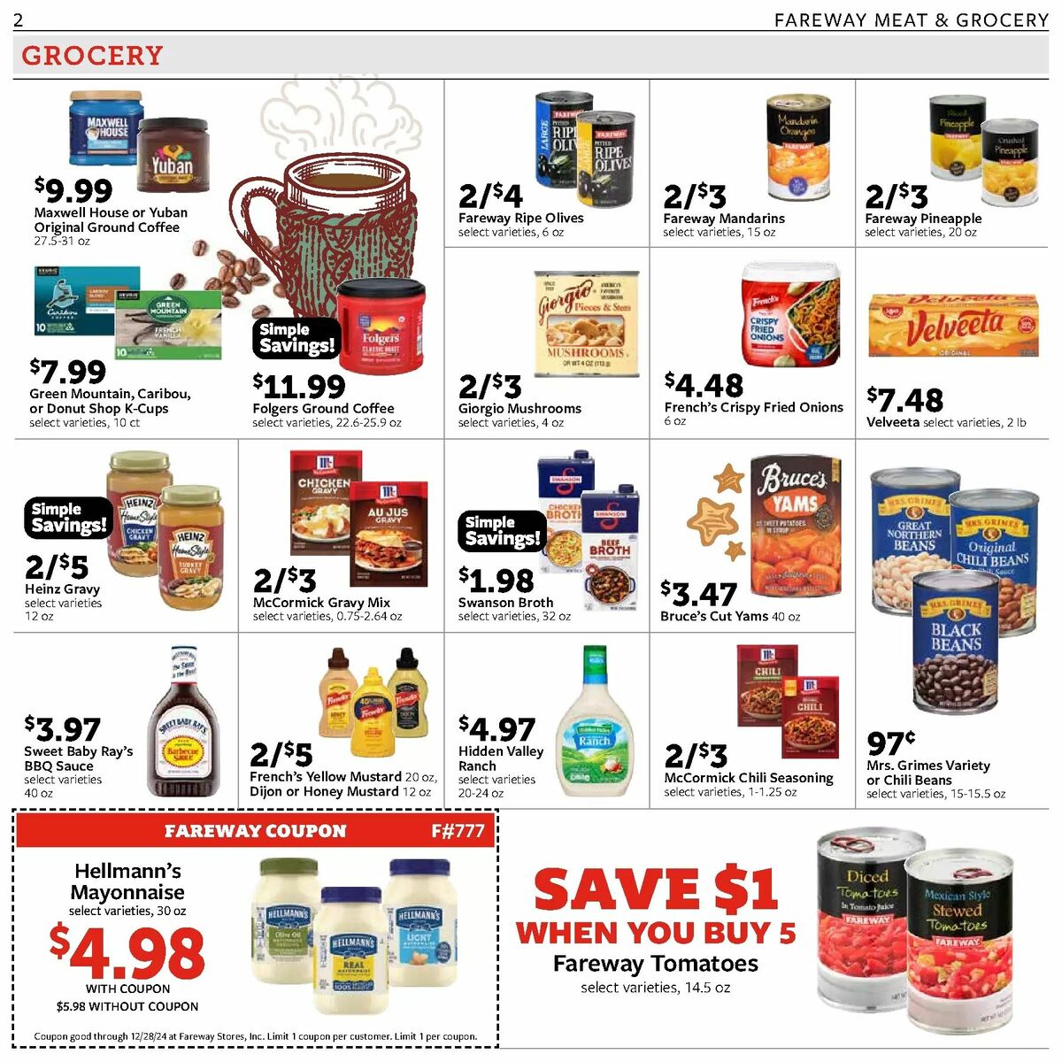 Fareway Weekly Ad from December 16