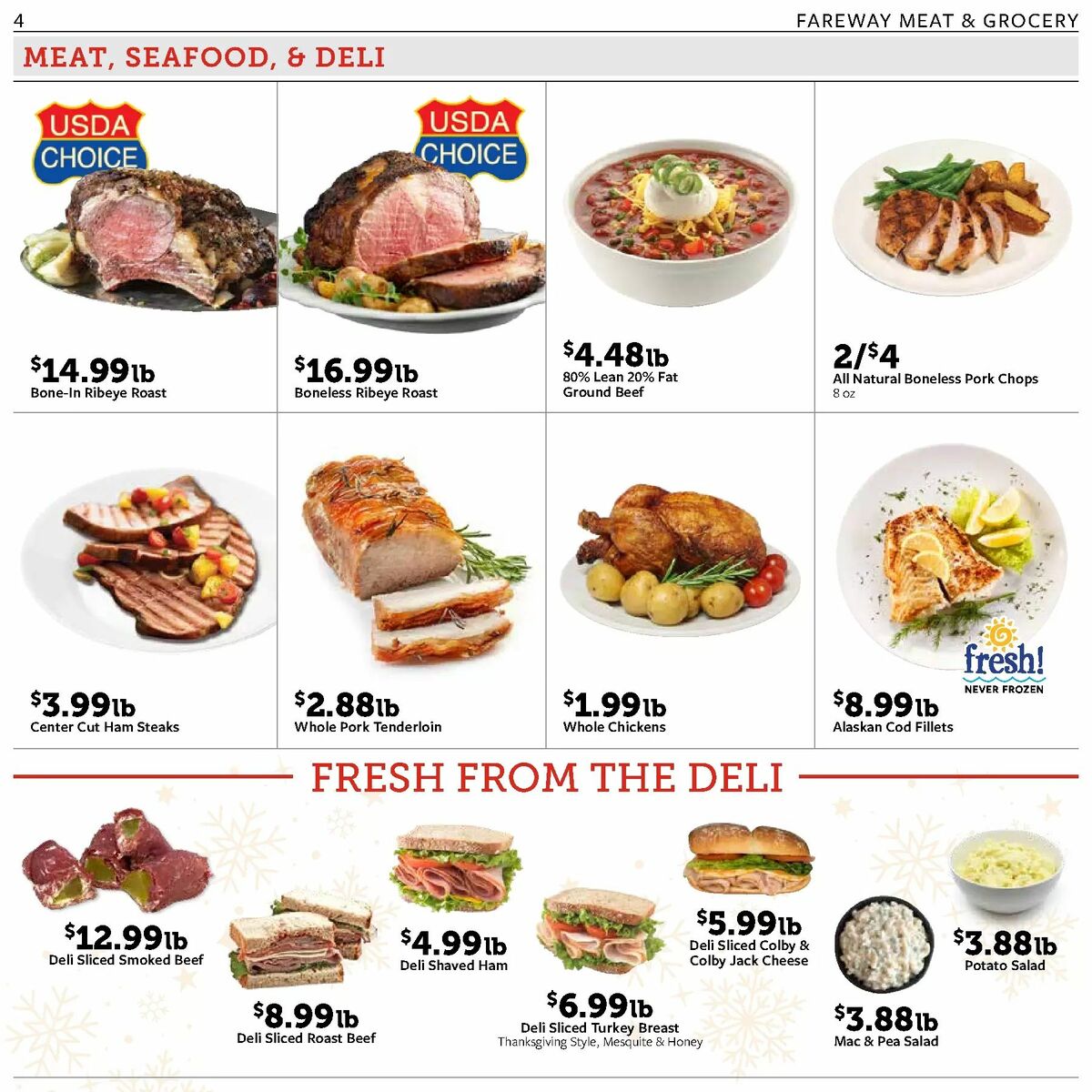 Fareway Weekly Ad from December 16