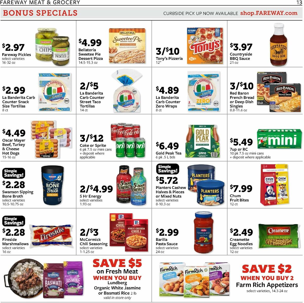 Fareway Weekly Ad from December 30