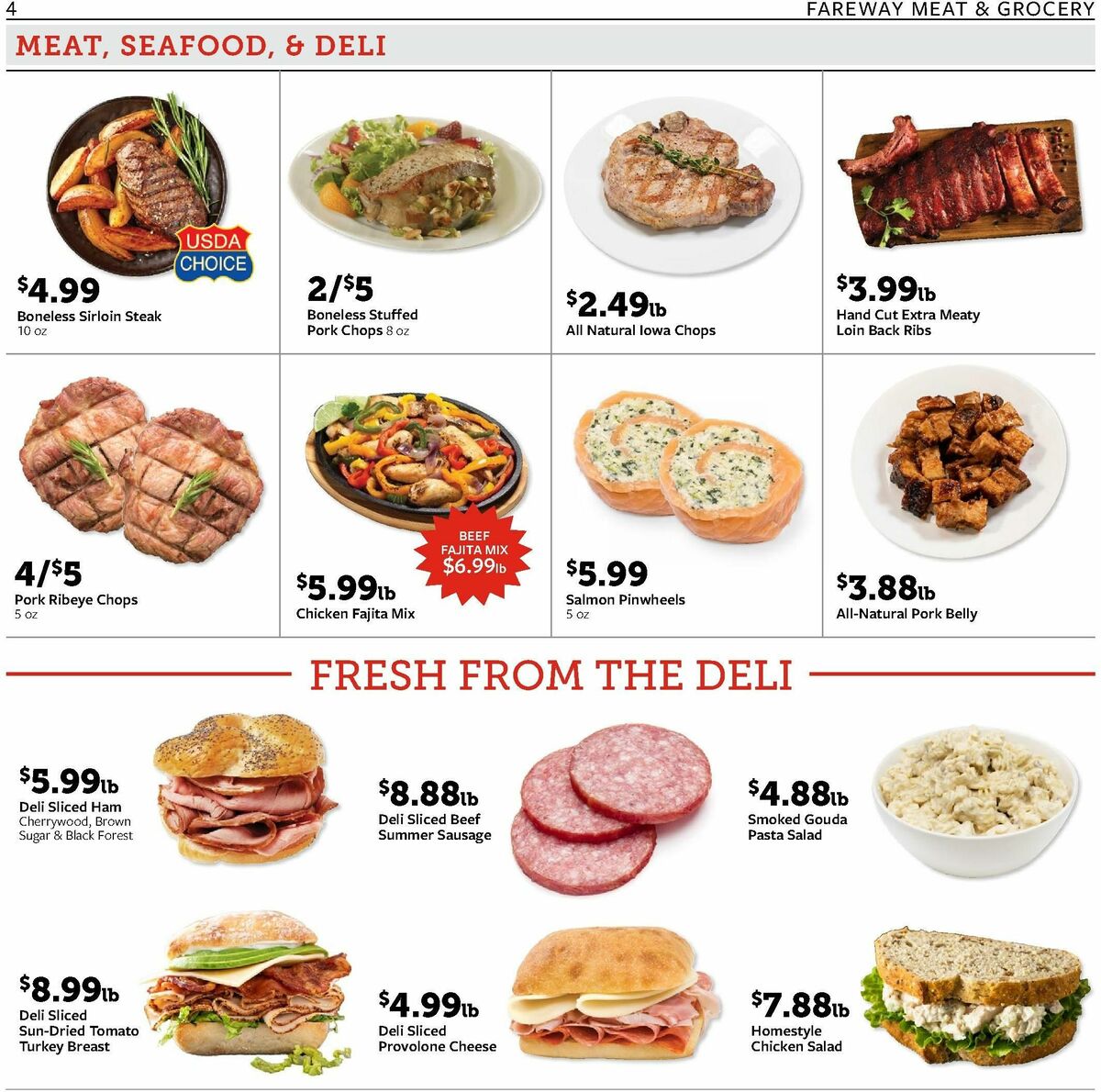 Fareway Weekly Ad from December 30