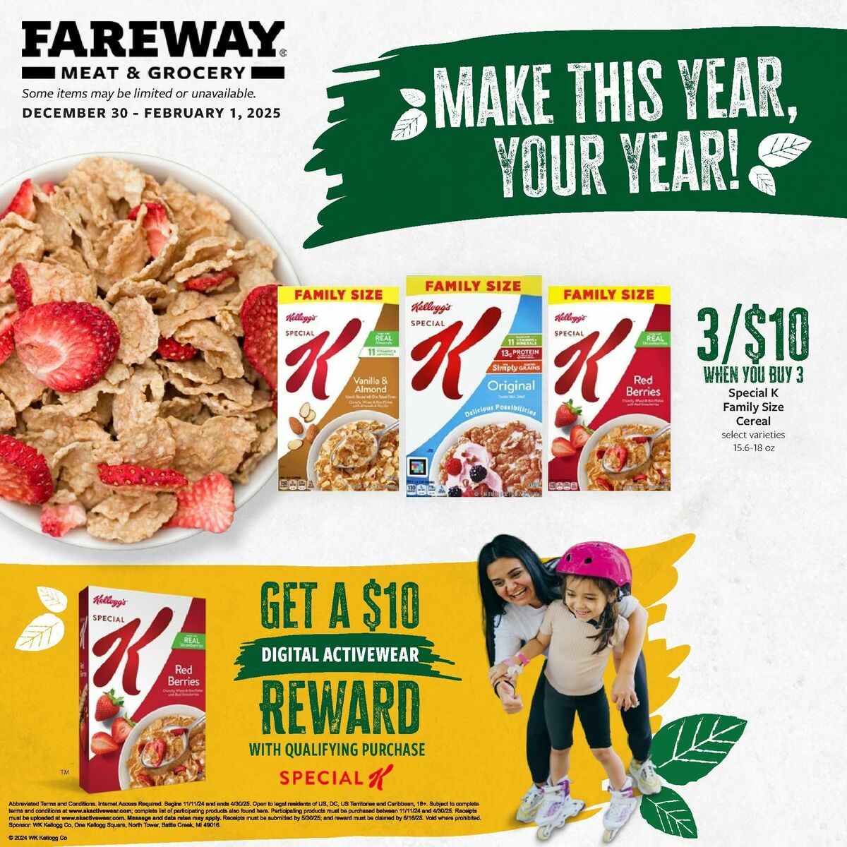 Fareway Monthly Ad Weekly Ad from December 30