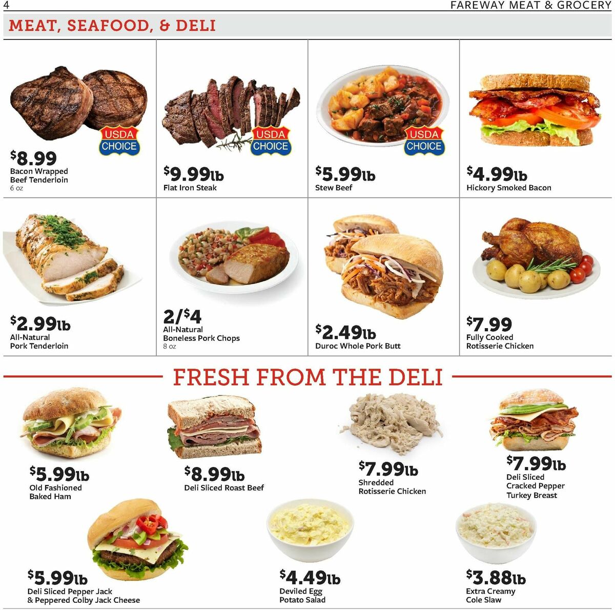 Fareway Weekly Ad from January 6