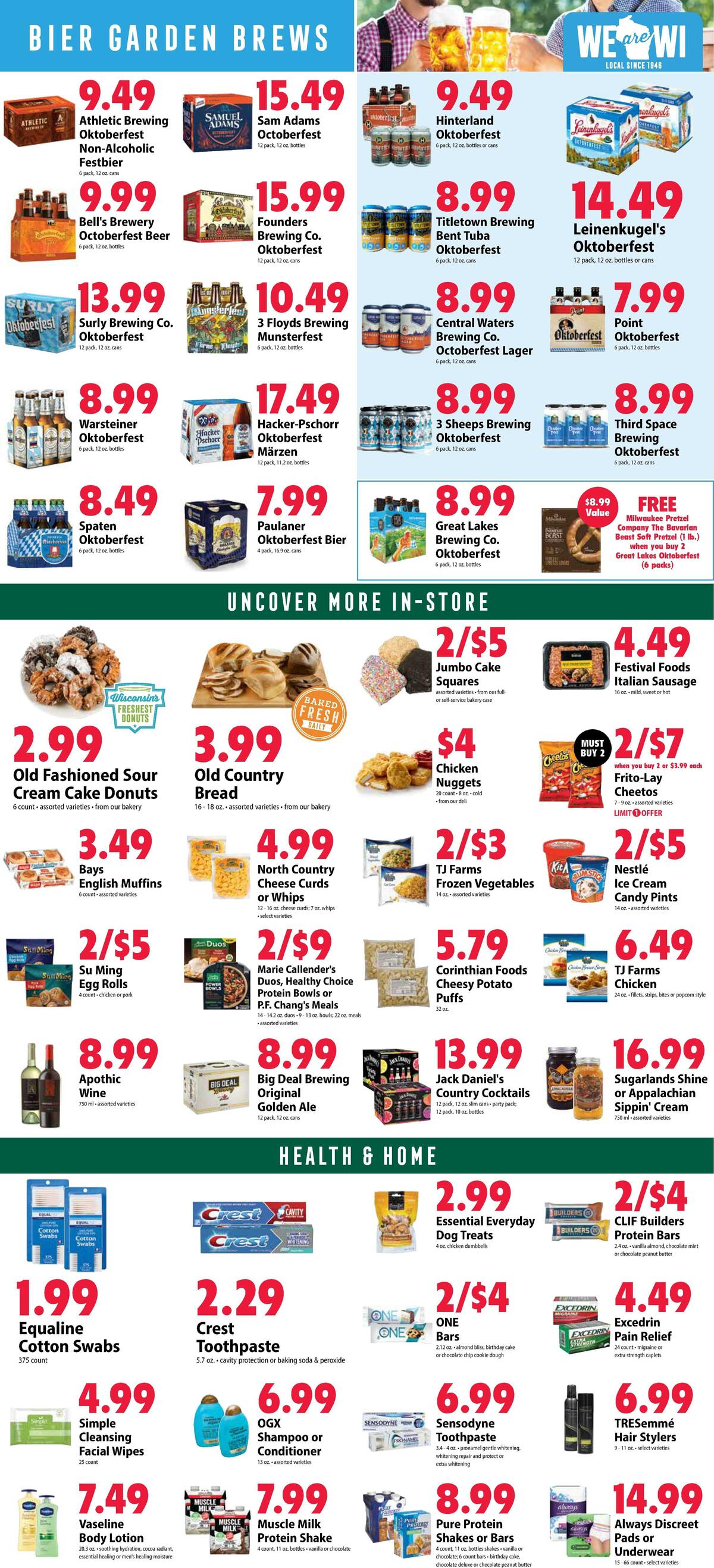 Festival Foods Weekly Ad from August 9