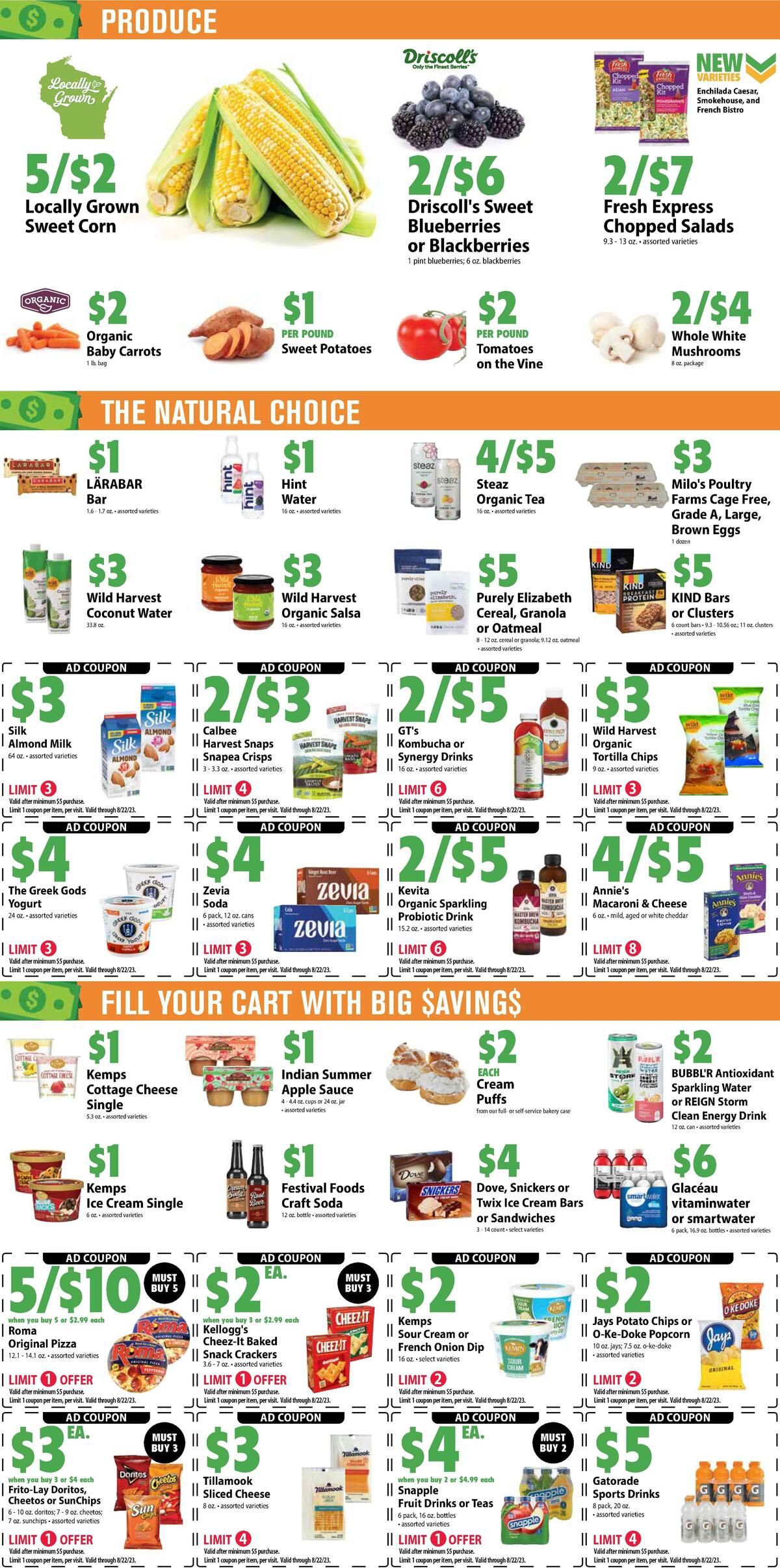 Festival Foods Weekly Ad from August 16