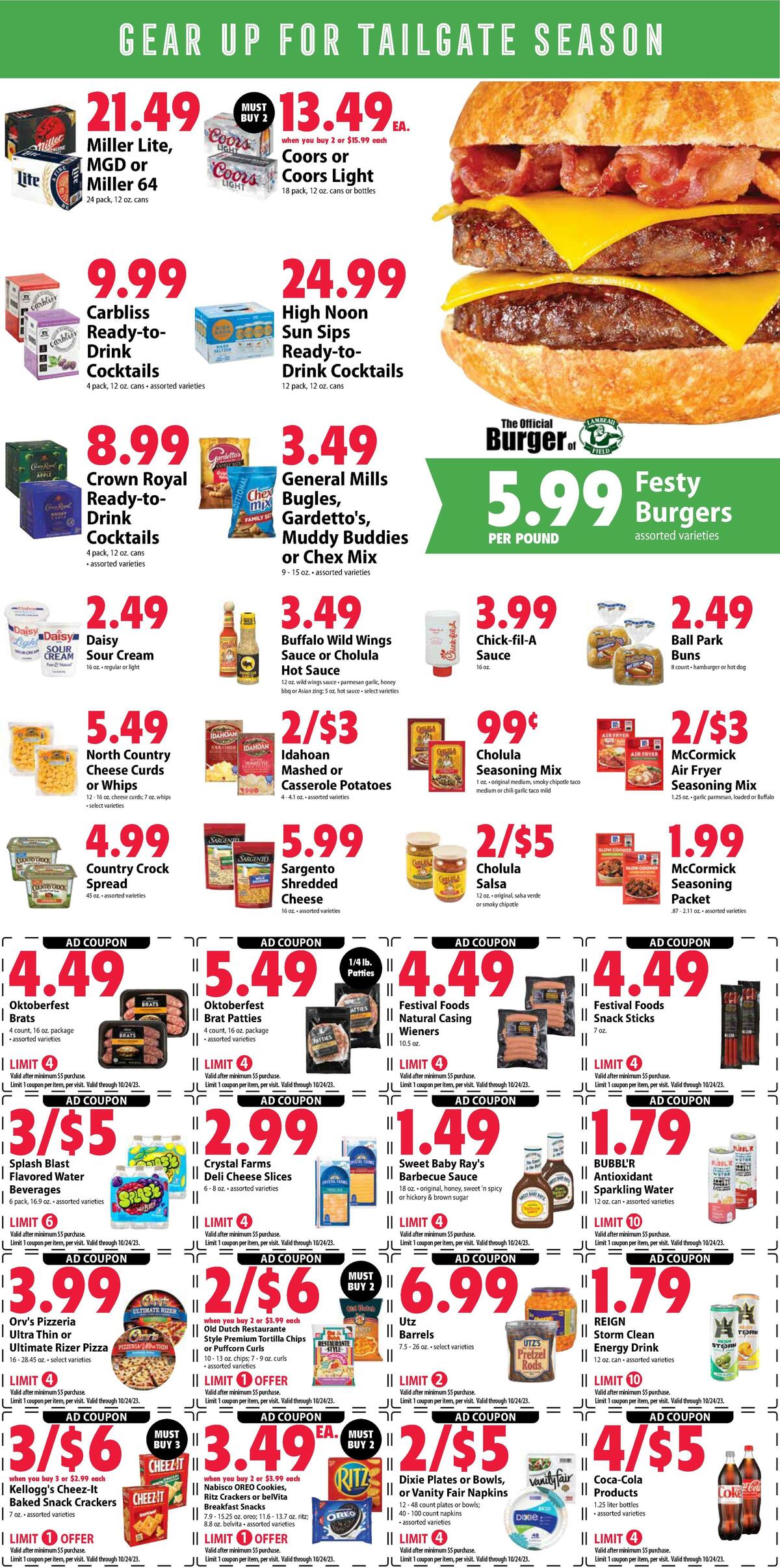 Festival Foods Weekly Ad from October 18