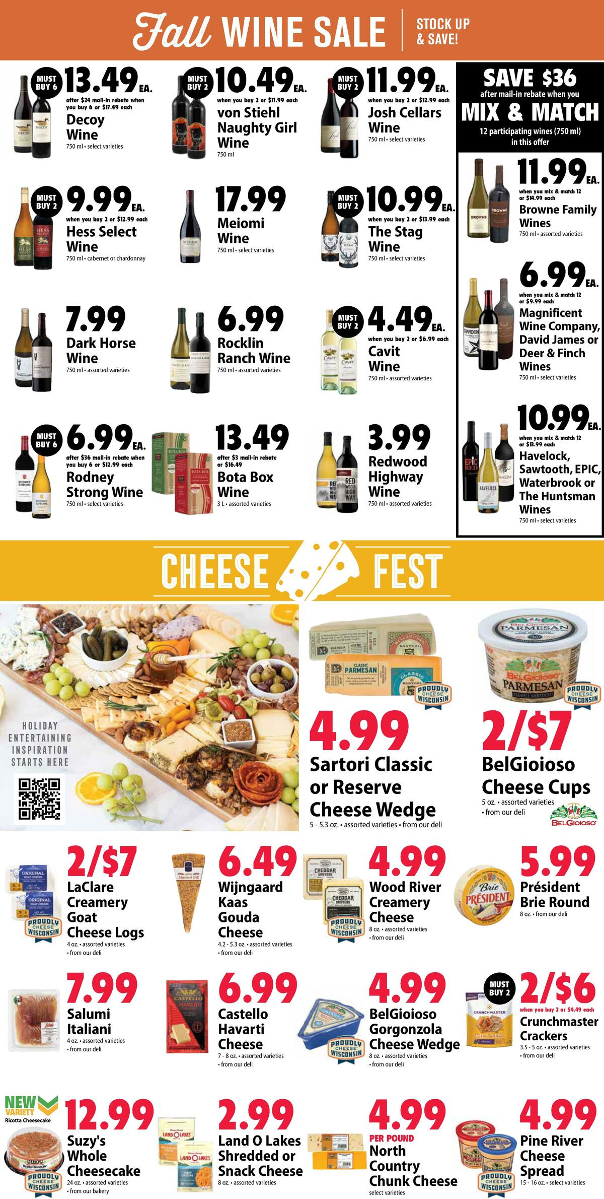 Festival Foods Weekly Ad from November 1