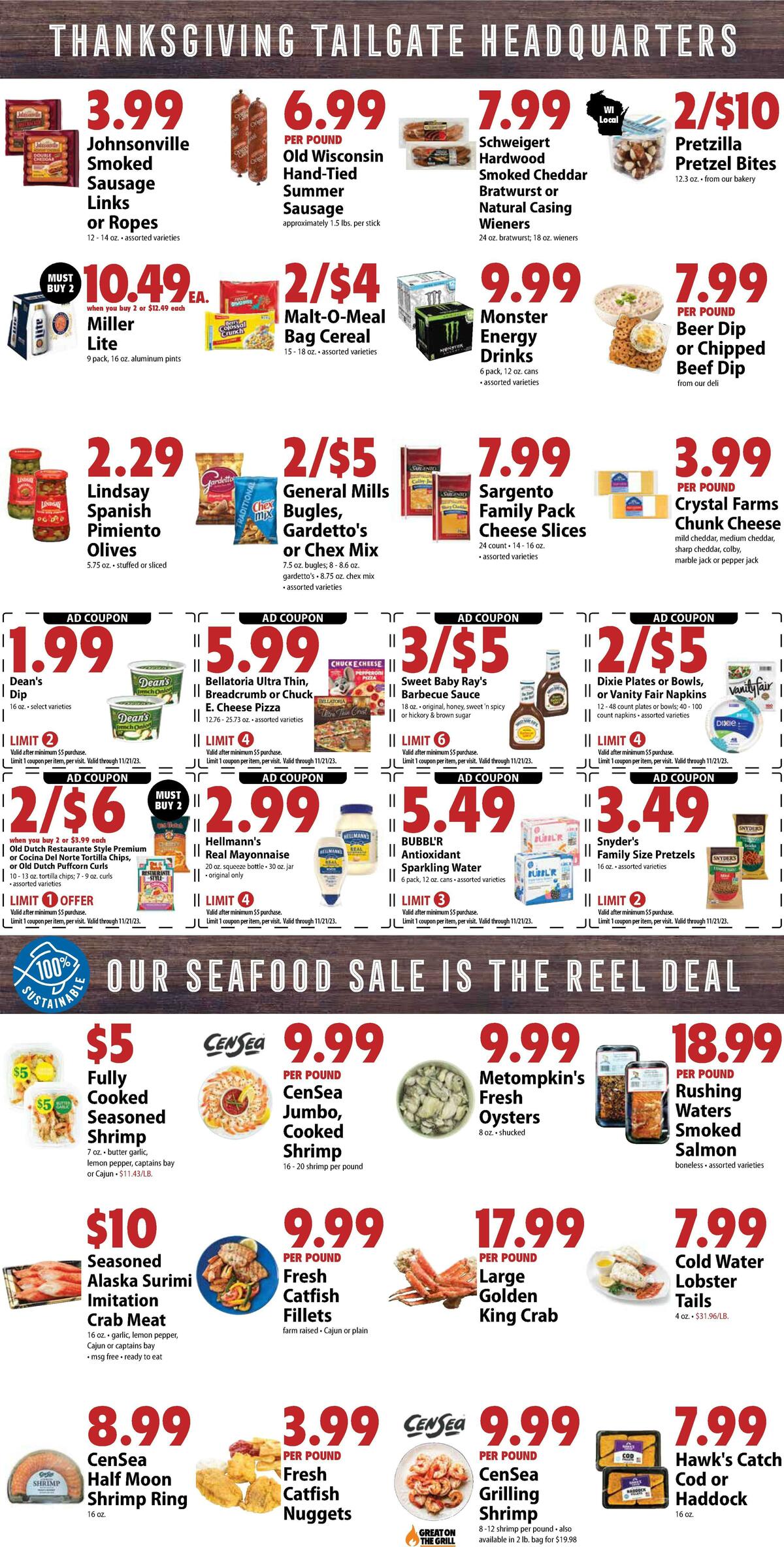 Festival Foods Weekly Ad from November 15