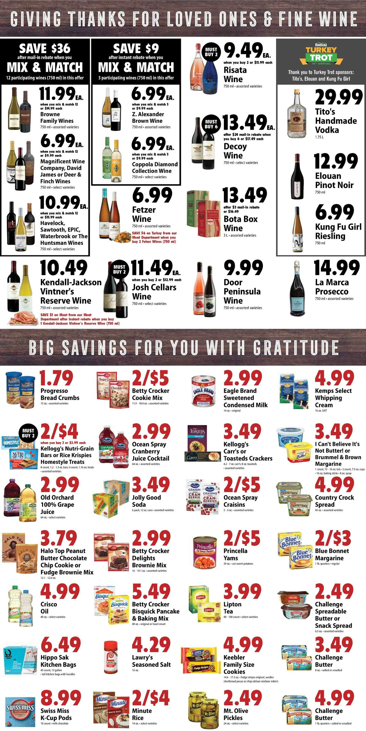 Festival Foods Weekly Ad from November 15