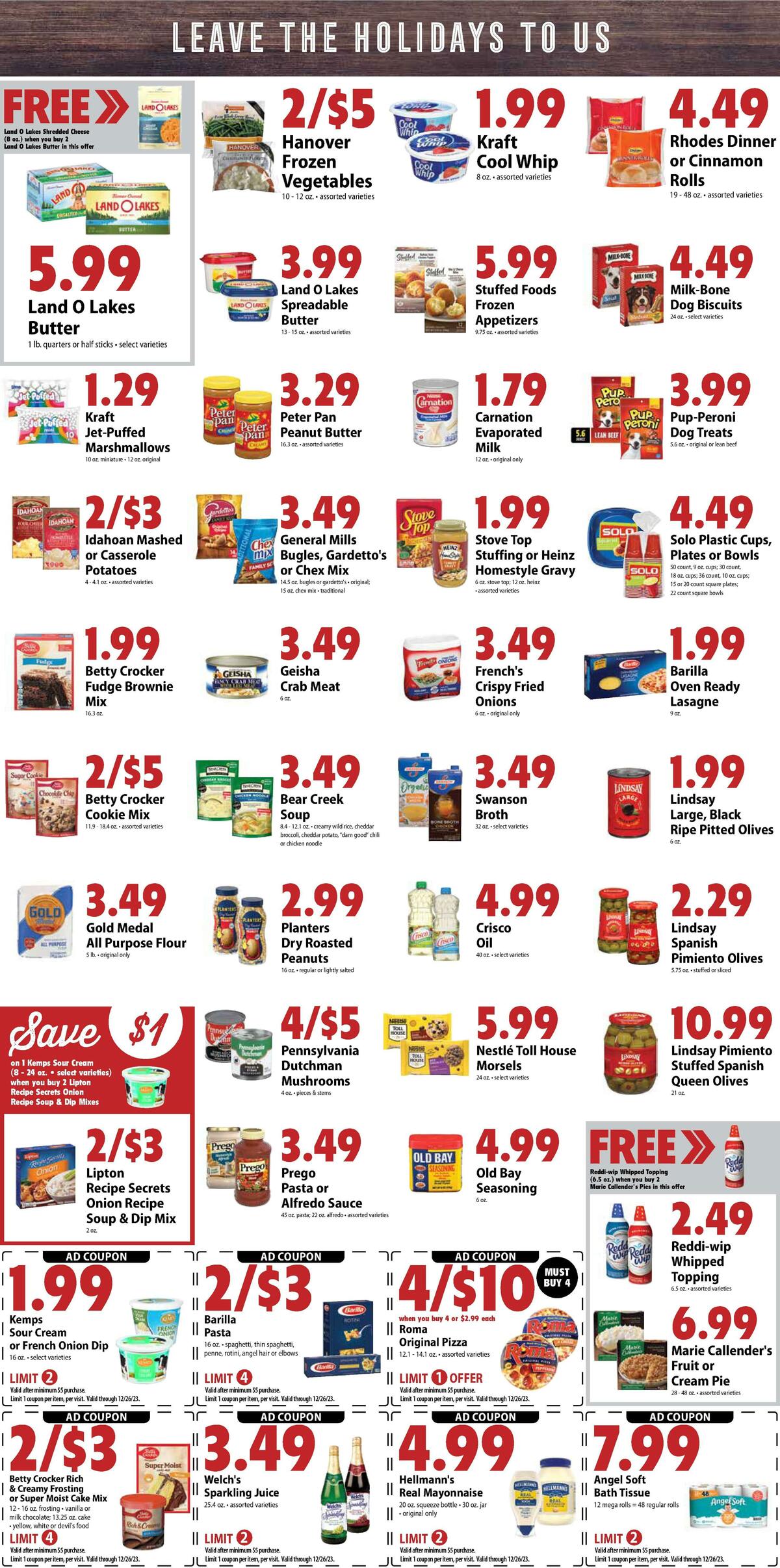 Festival Foods Weekly Ad from December 20