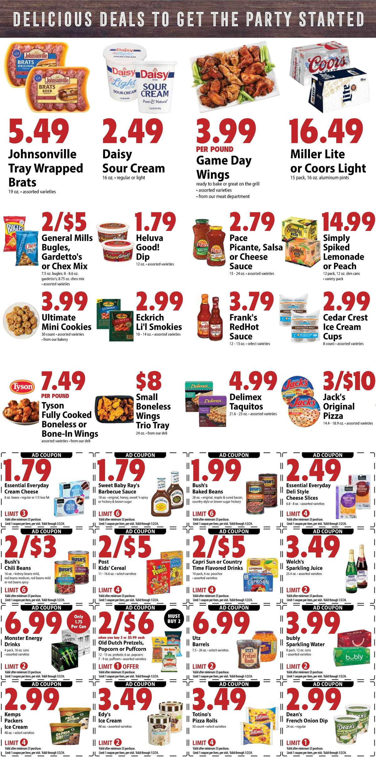 Festival Foods Weekly Ad from December 26