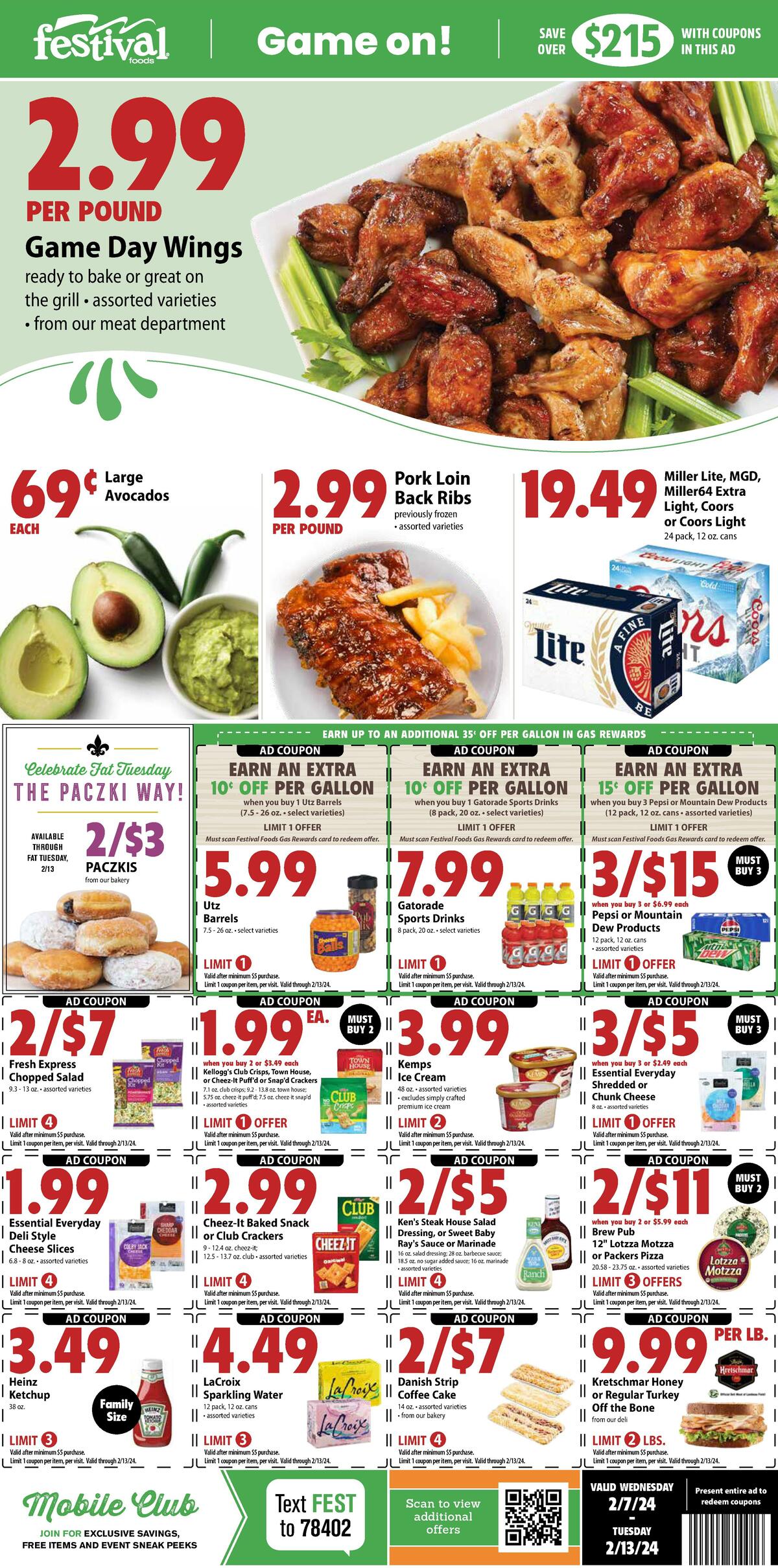 Festival Foods Weekly Ad from February 7