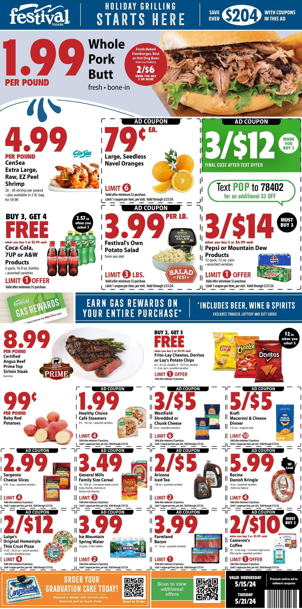 Festival Foods Weekly Ad from May 15