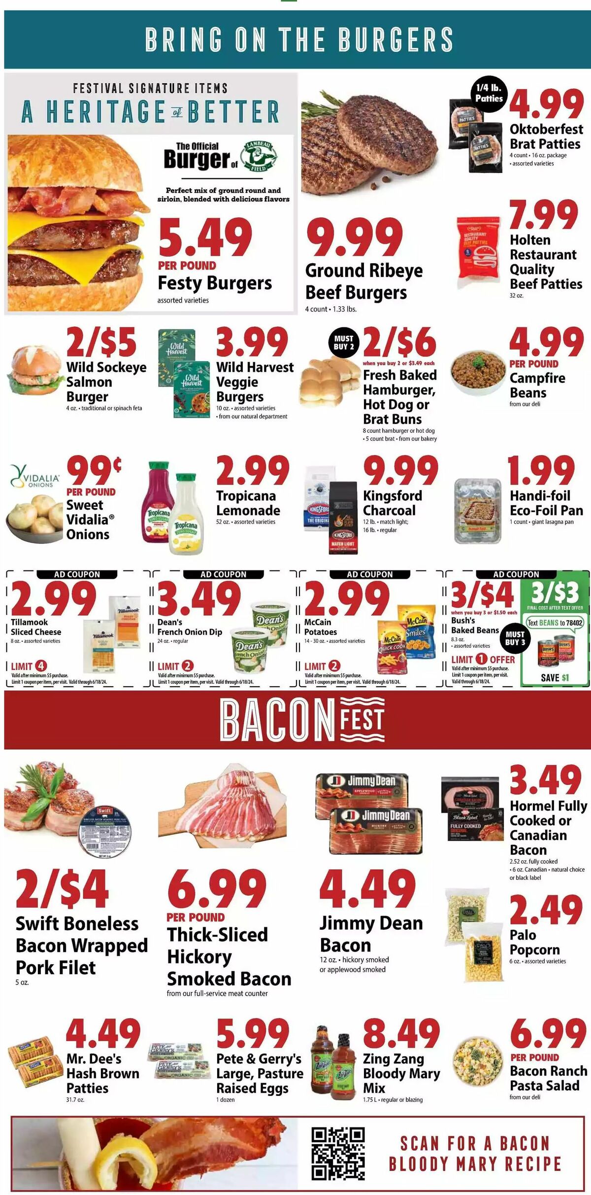 Festival Foods Weekly Ad from June 12