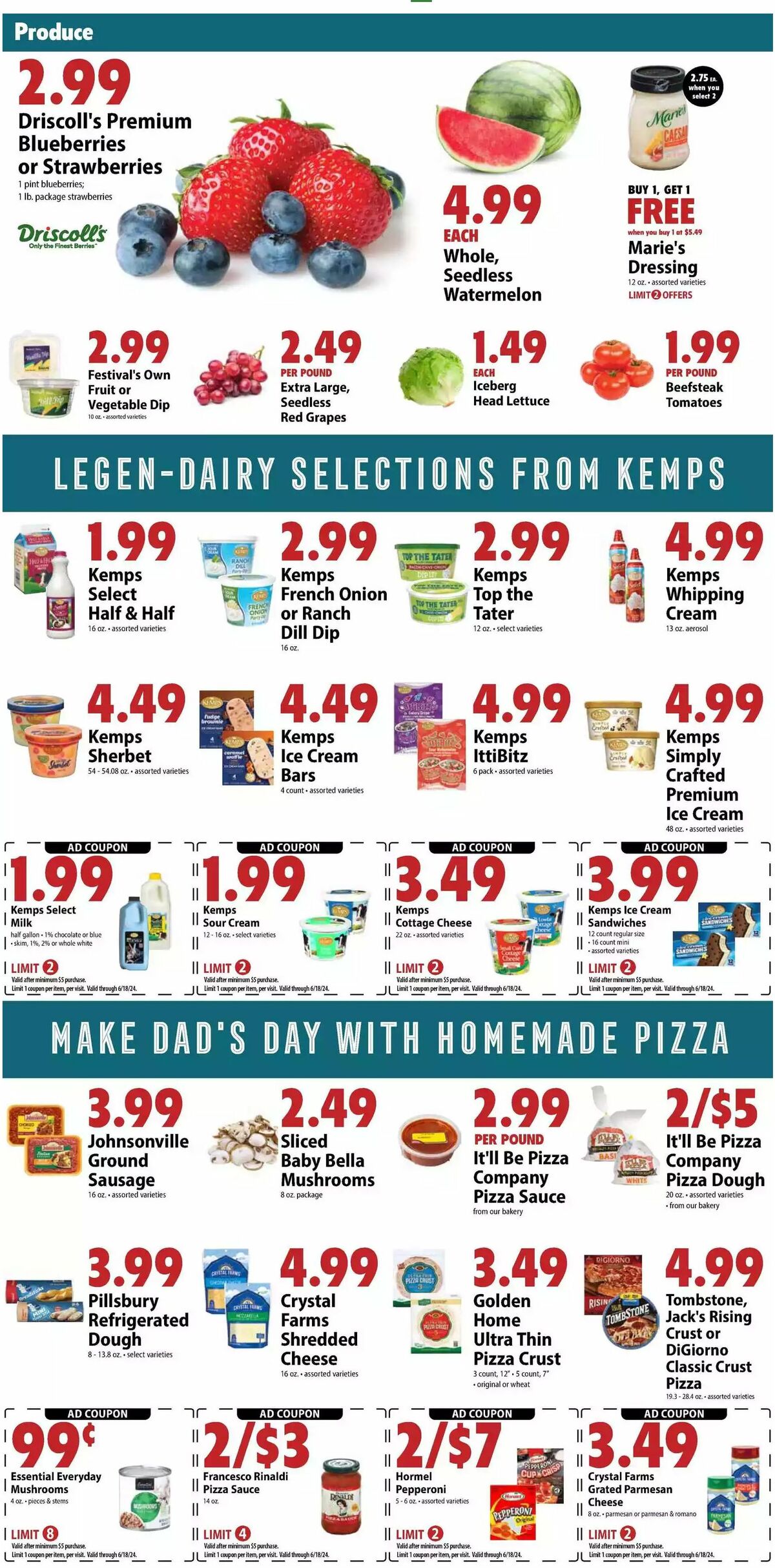 Festival Foods Weekly Ad from June 12