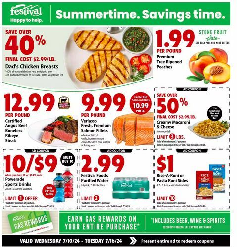 Festival Foods Weekly Ad from July 10