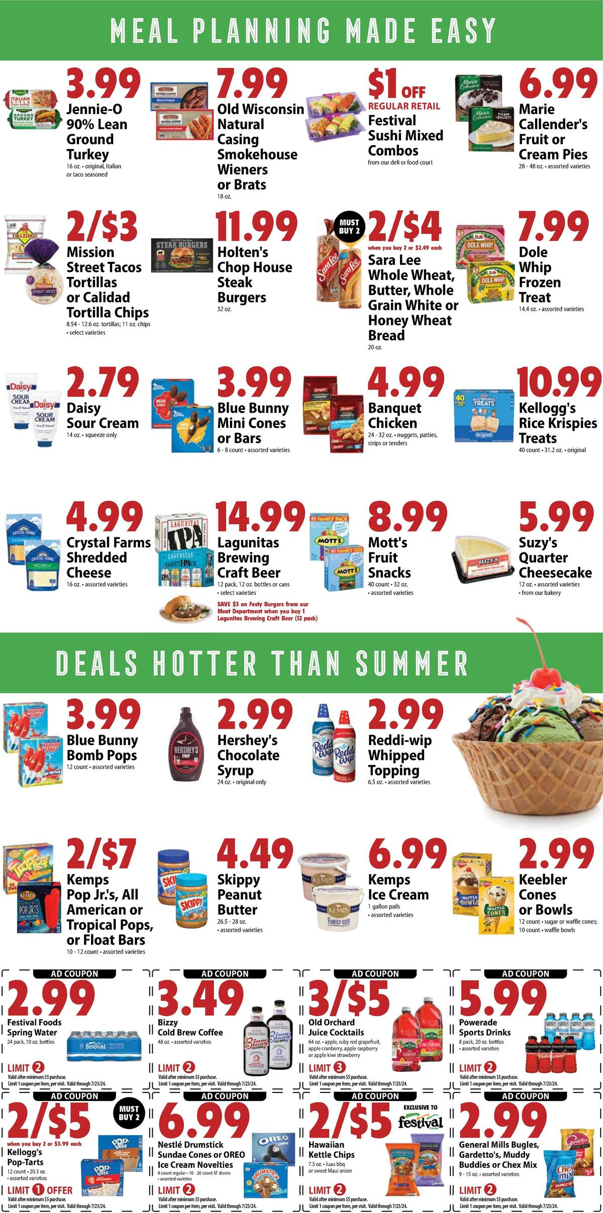 Festival Foods Weekly Ad from July 17