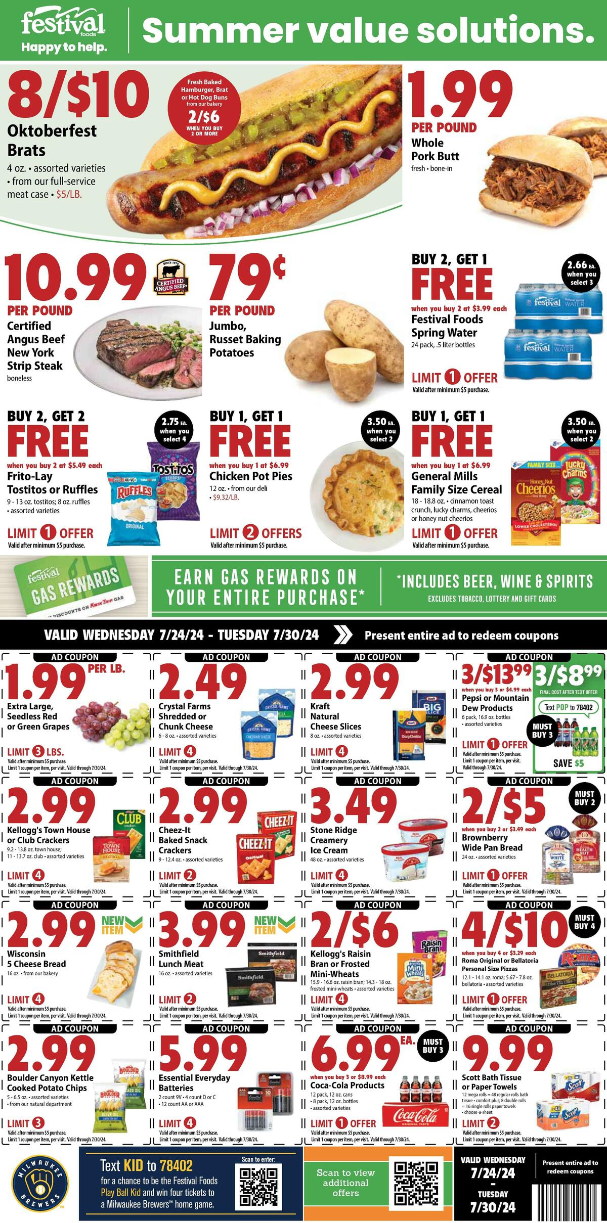 Festival Foods Weekly Ad from July 24